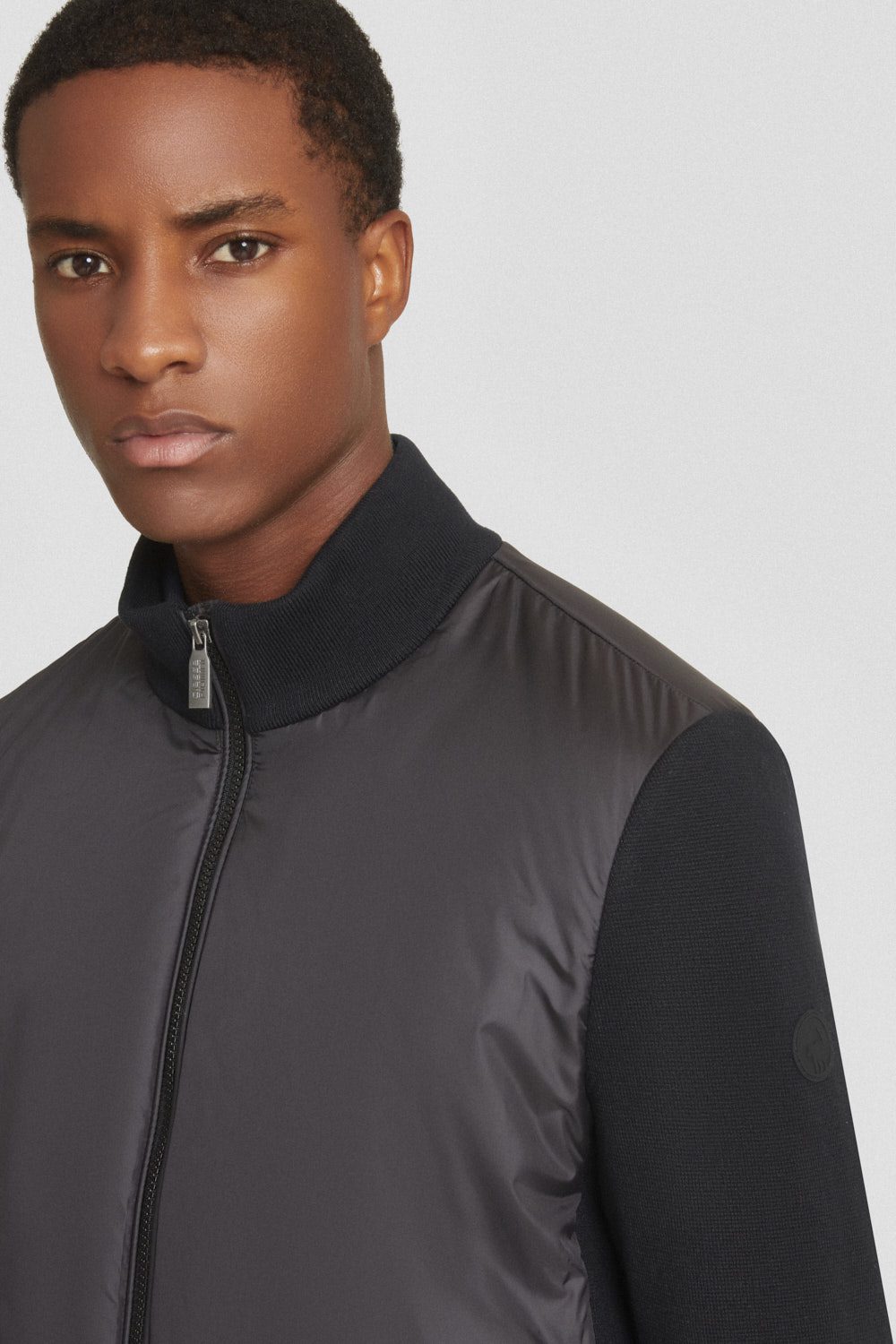 ciesse-outdoor-bergangsjacke-schwarz-leicht-strick-rmel image 4