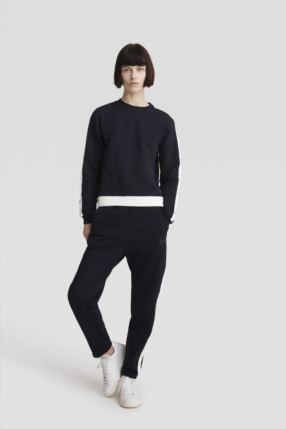 ciesse-outdoor-felpe-sweatshirt-rundhals-blau-baumwolle image 1