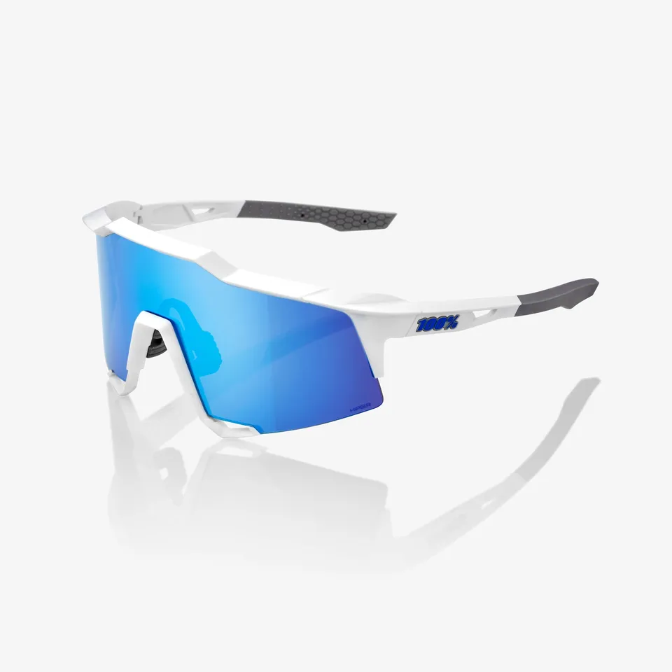 100percent-speedcraft-sportbrille-matt-wei-hiper-blue-mirror image 1