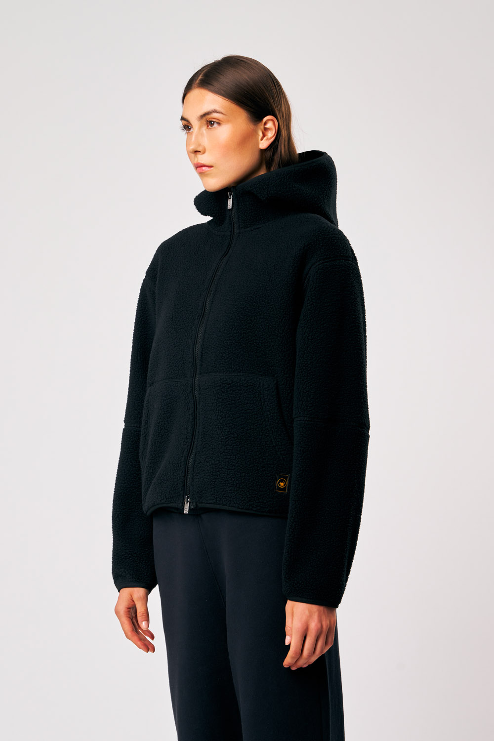 ciesse-outdoor-alix-schwarze-damen-teddyjacke image 1