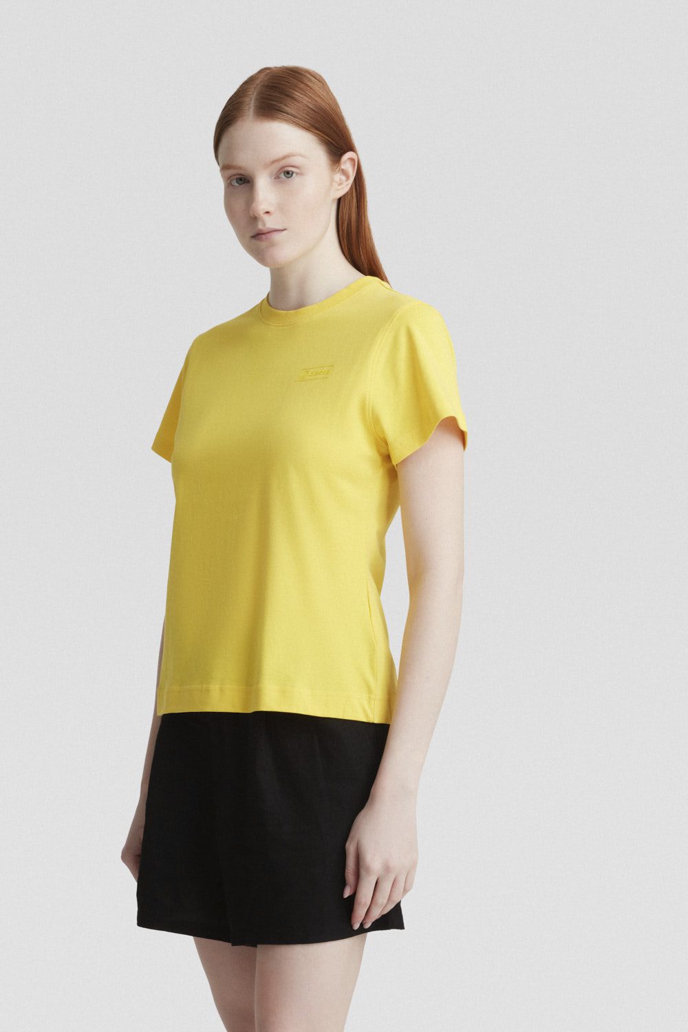 ciesse-outdoor-t-shirt-gelb-rundhals-baumwolle-logo image 2