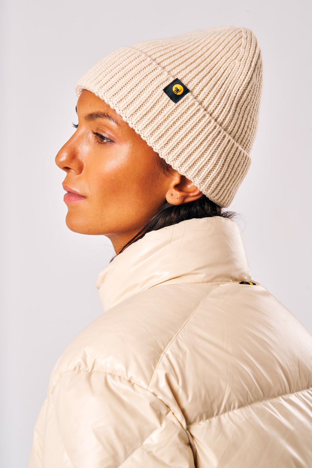 ciesse-kasem-m-tze-beige-unisex-strick-mit-umschlag image 5