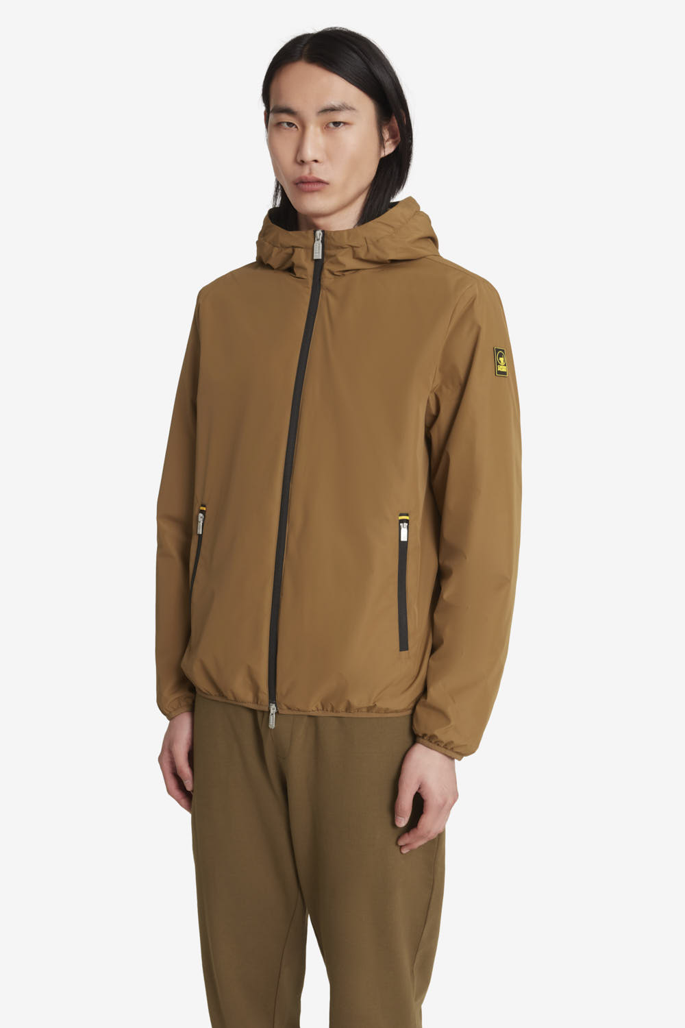 ciesse-outdoor-casper-bergangsjacke-herren-braun-kapuze image 2