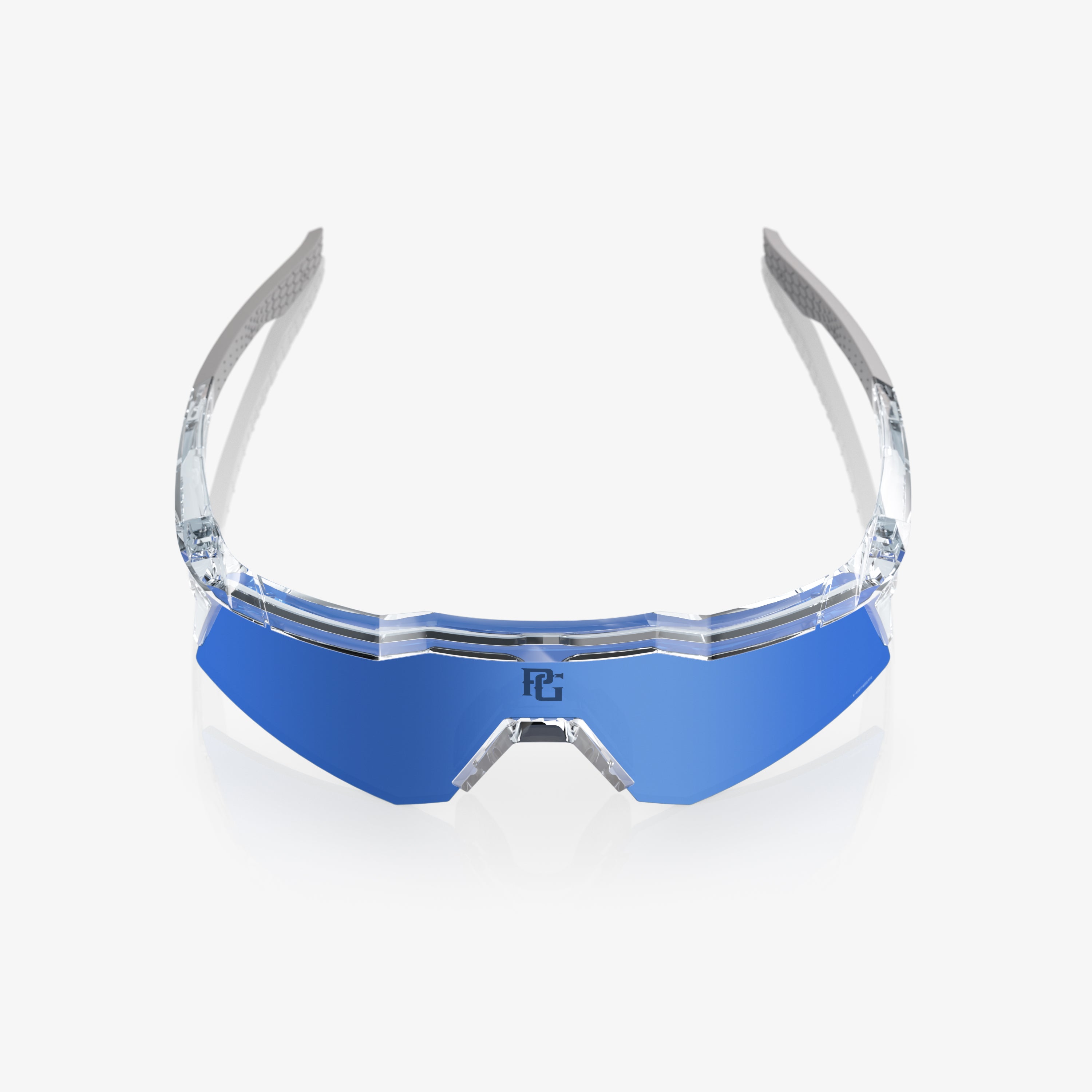 100-speedcraft-xs-hiper-blue-mirror-sportbrille-clear image 4