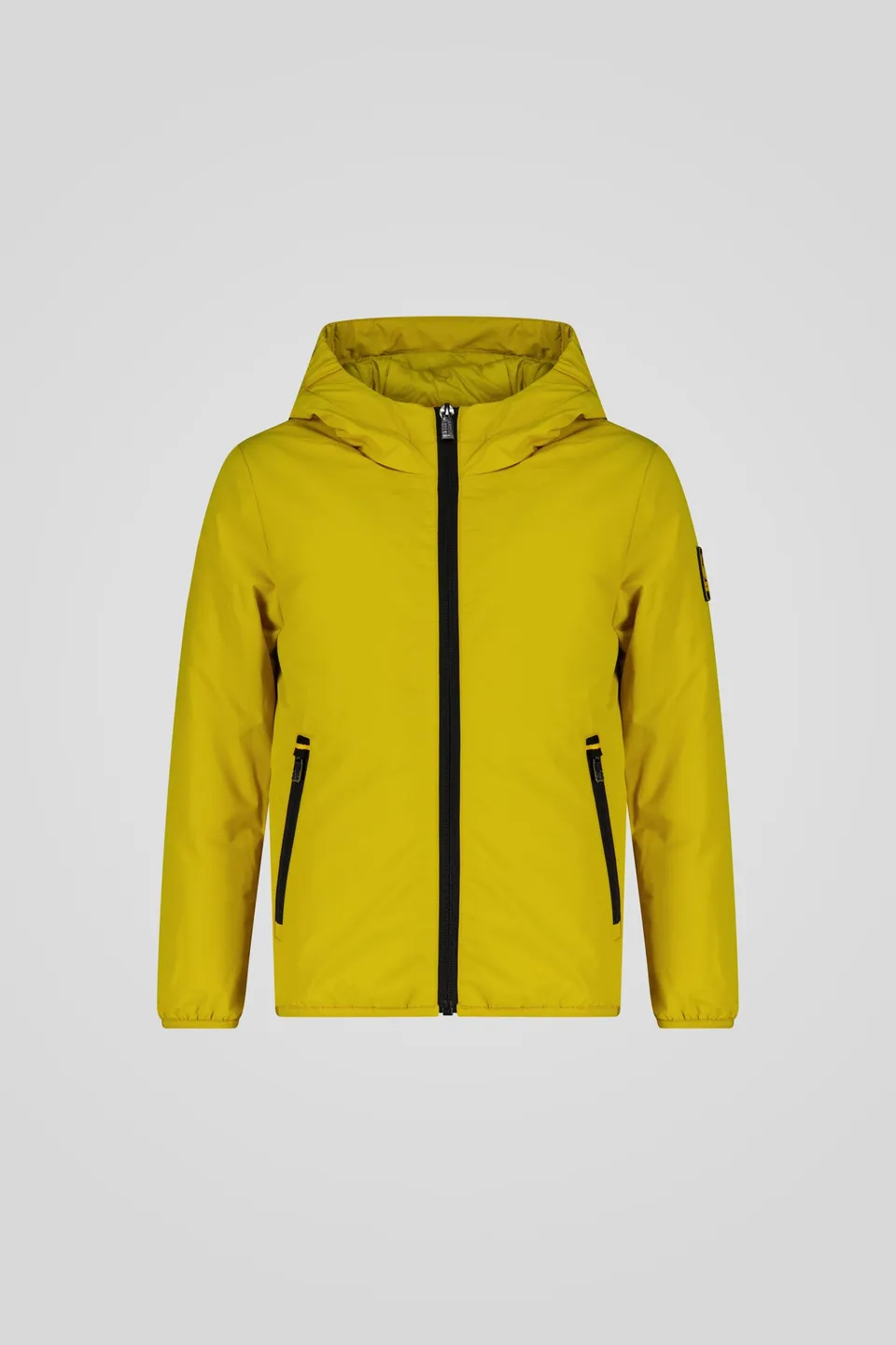 ciesse-outdoor-giacche-leggere-jacke-gelb-unisex-mit-kapuze-dwr image 1