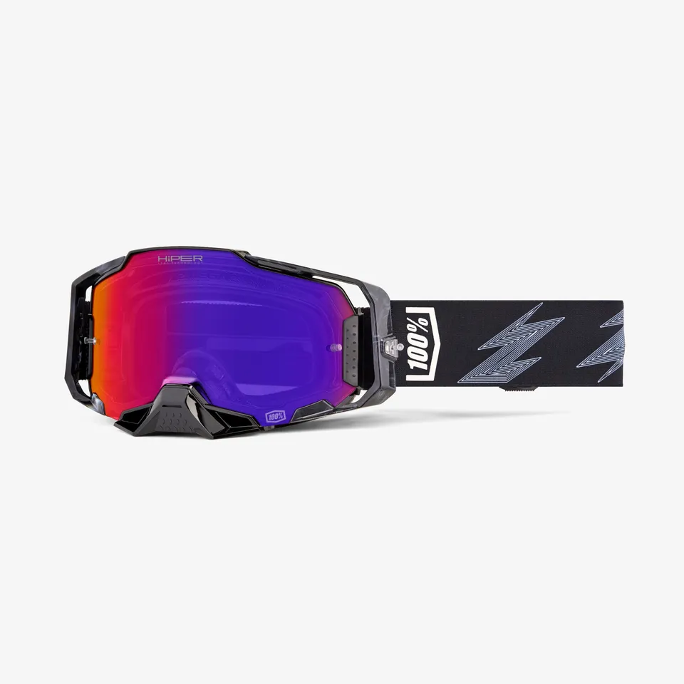 100-armega-crenshaw-motocross-brille-hiper-purple-mirror image 1
