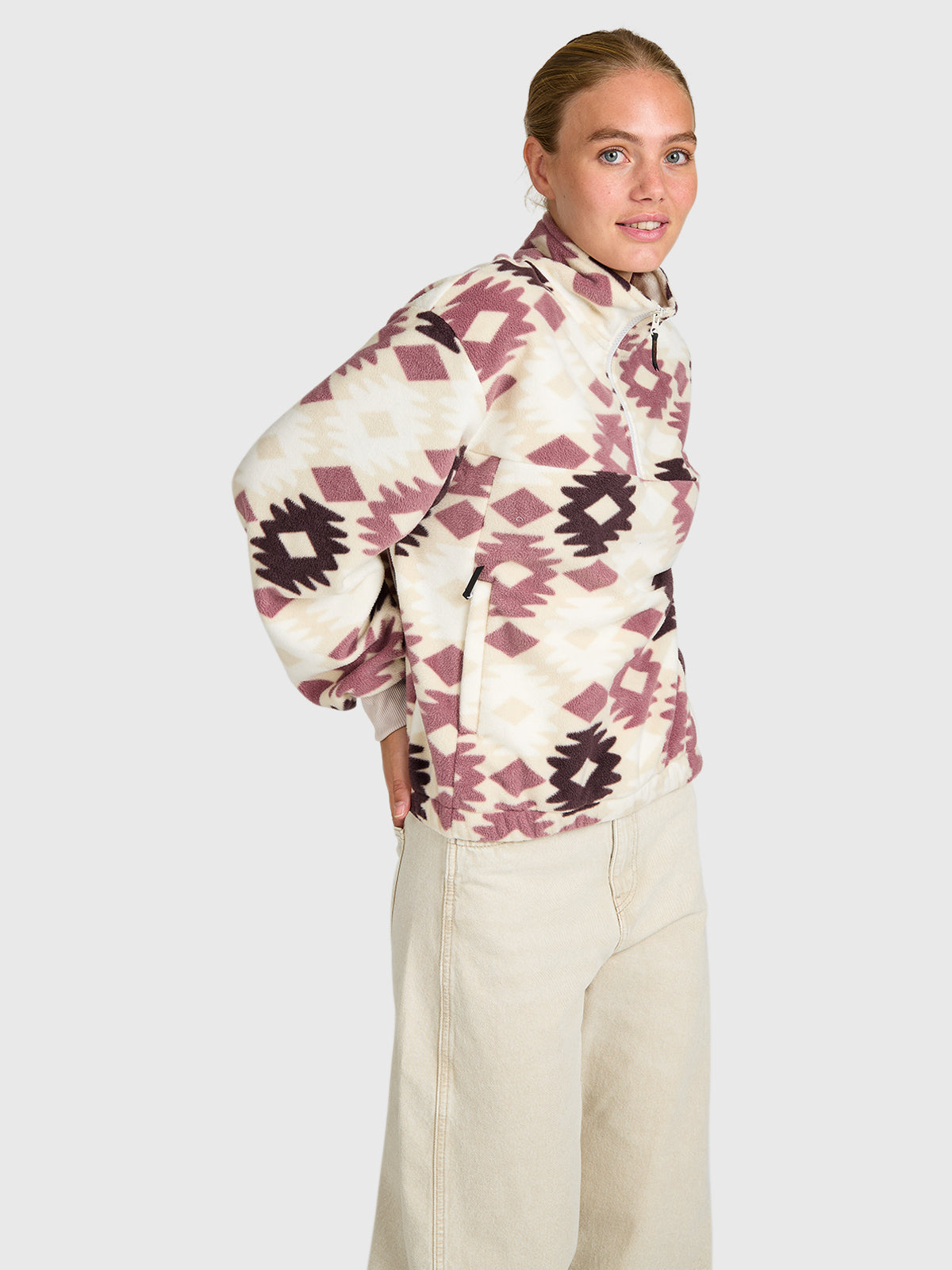 brunotti-peggy-damen-fleece-moonbeam-locker-polyester image 3