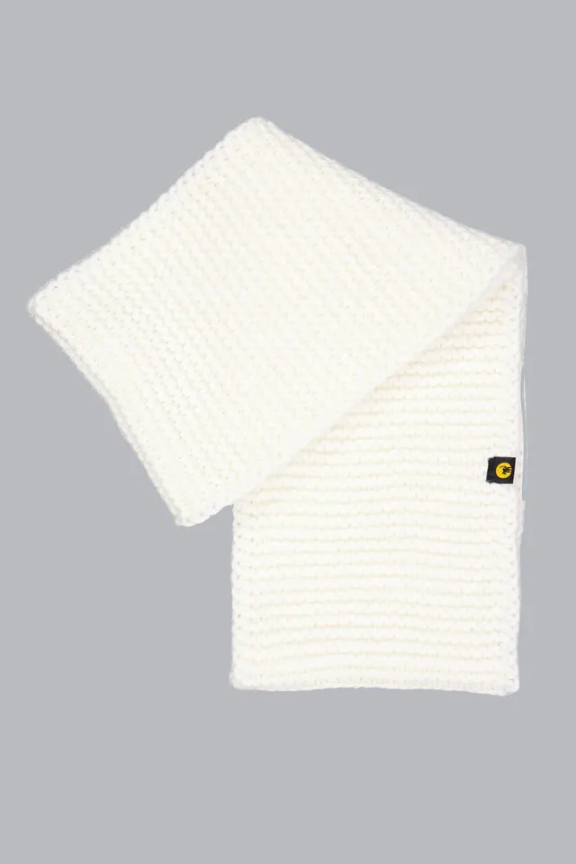 ciesse-outdoor-des-ringschal-weiss-strick-wolle image 1