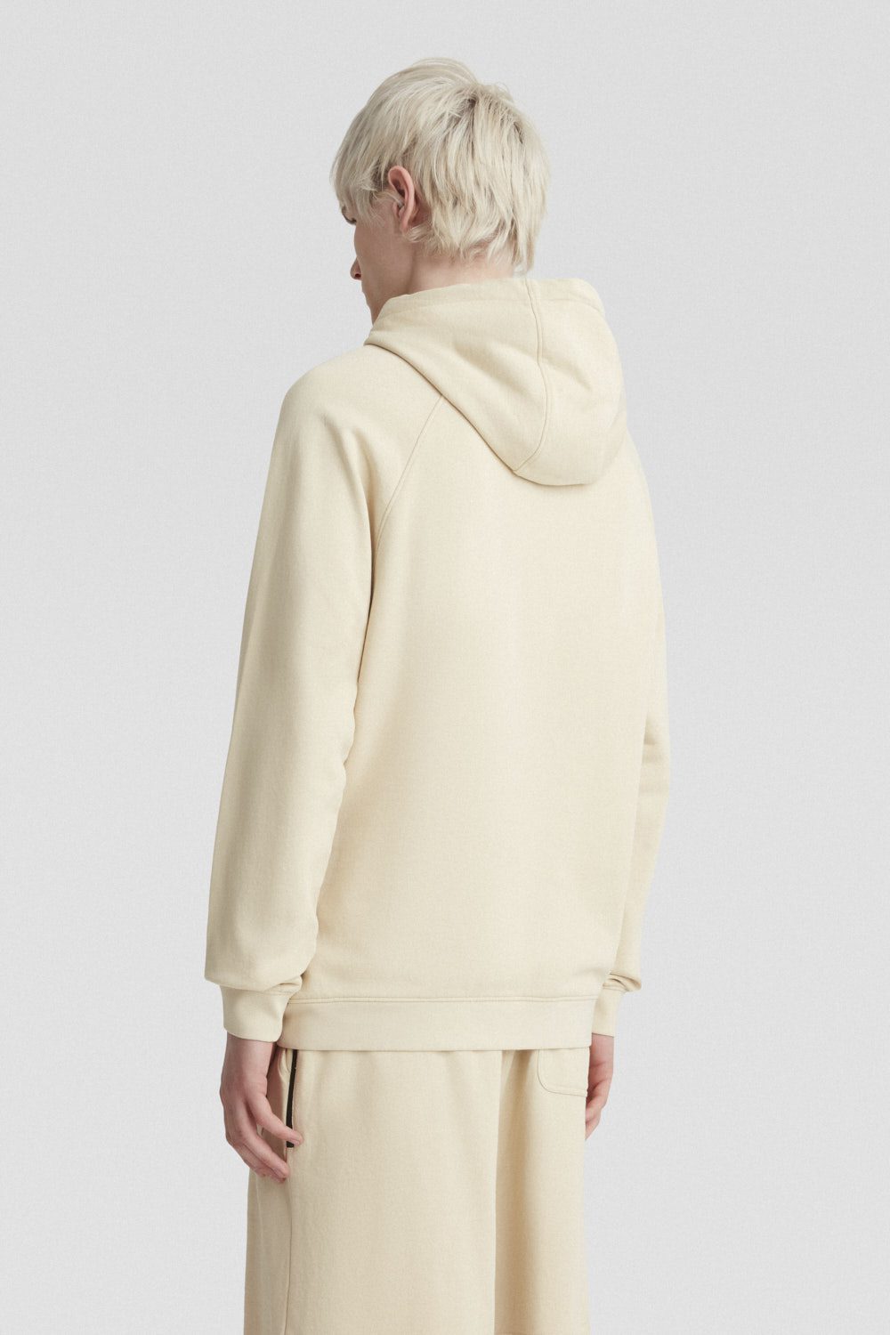 ciesse-outdoor-hoodie-beige-mit-kapuze-baumwolle-k-nguru image 3