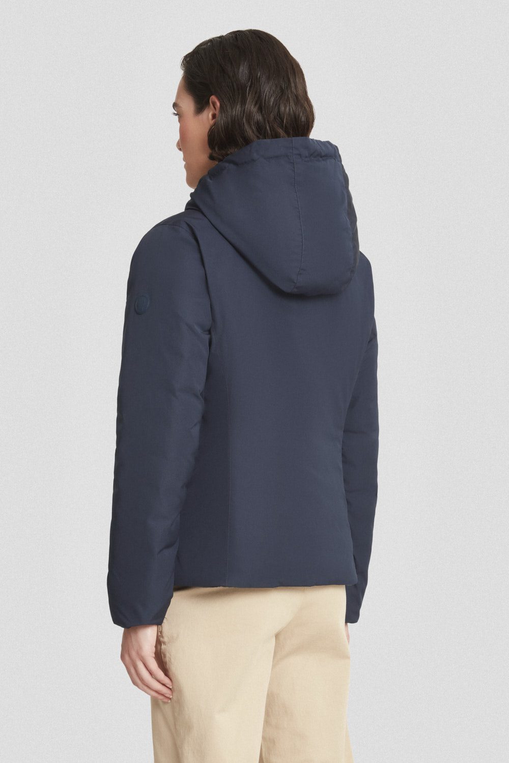 ciesse-outdoor-daunenjacke-kurz-blau-wendeseite-reversibel image 4
