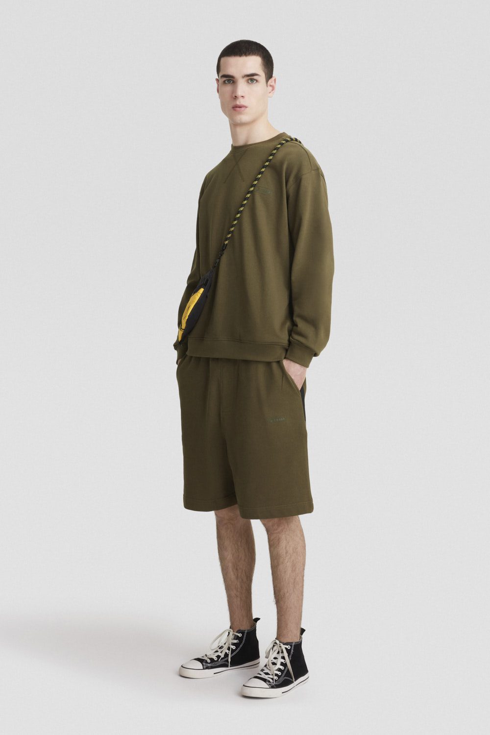 ciesse-outdoor-sweatshirt-gr-n-rundhals-aus-baumwolle image 1