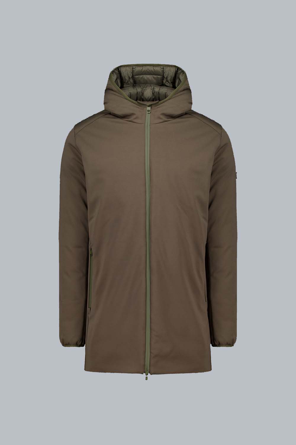 ciesse-clem-2-0-softshelljacke-military-gr-n-mit-kapuze image 1