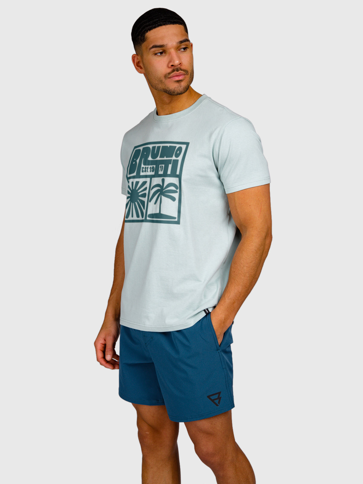 brunotti-leeway-t-shirt-herren-mist-baumwolle image 4