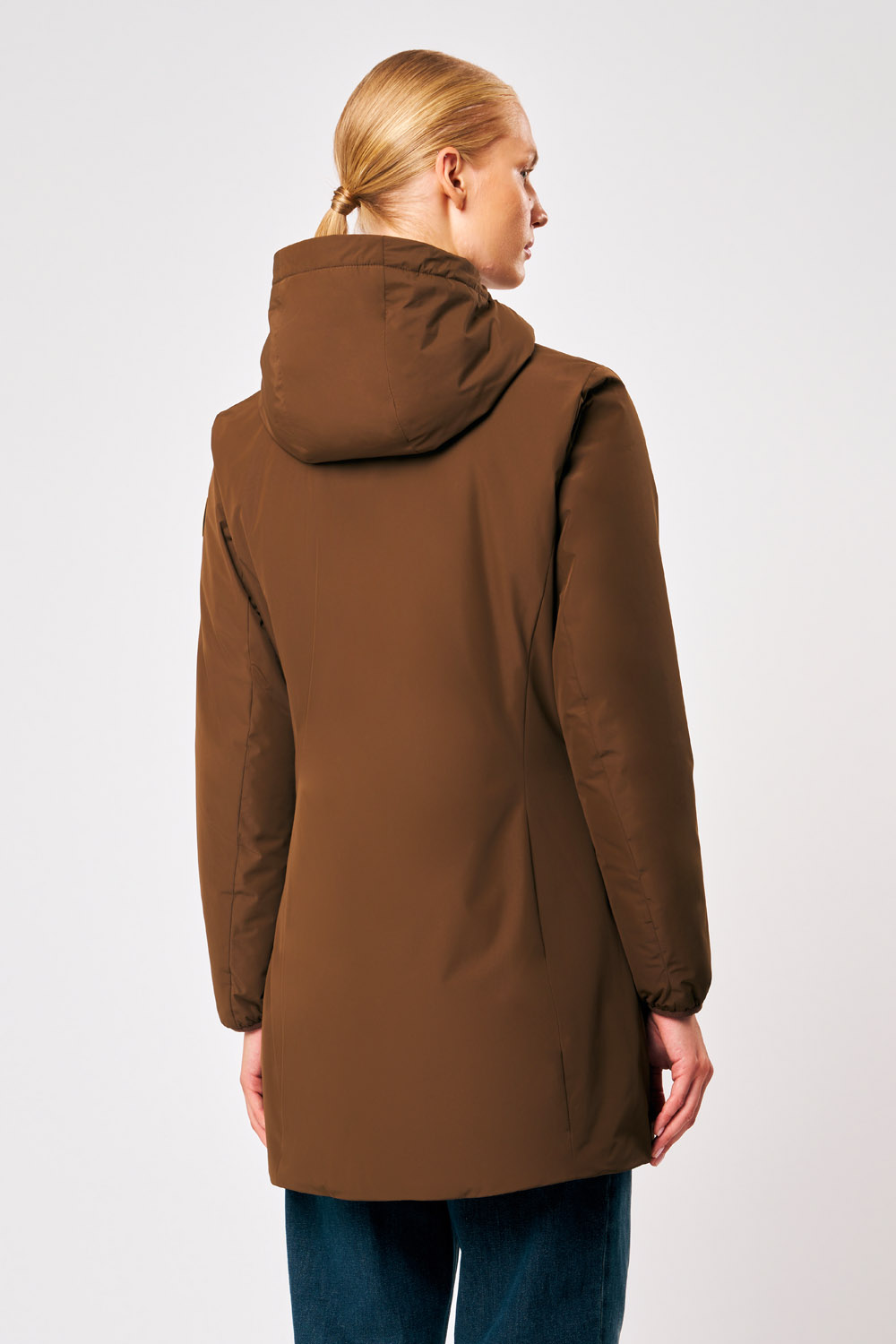 ciesse-outdoor-matilda-winterjacke-damen-moka-lang-kapuze image 5