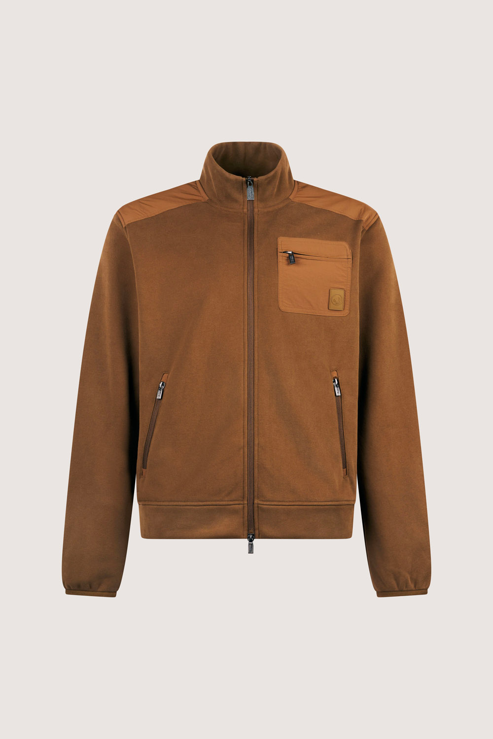 ciesse-outdoor-ziad-sweatjacke-herren-braun-full-zip image 3