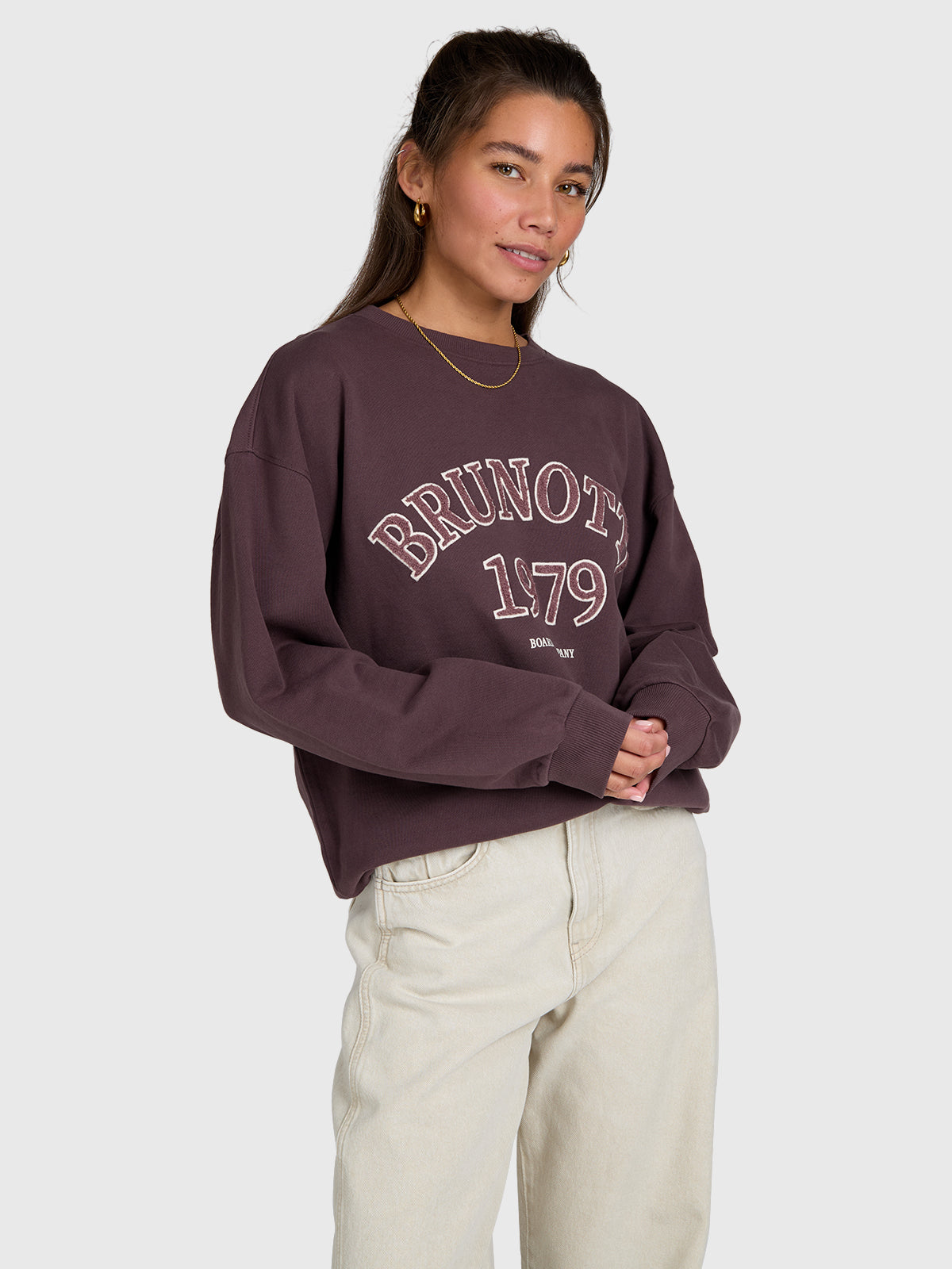brunotti-tamea-damen-pullover-raisin-baumwolle-oversize image 4