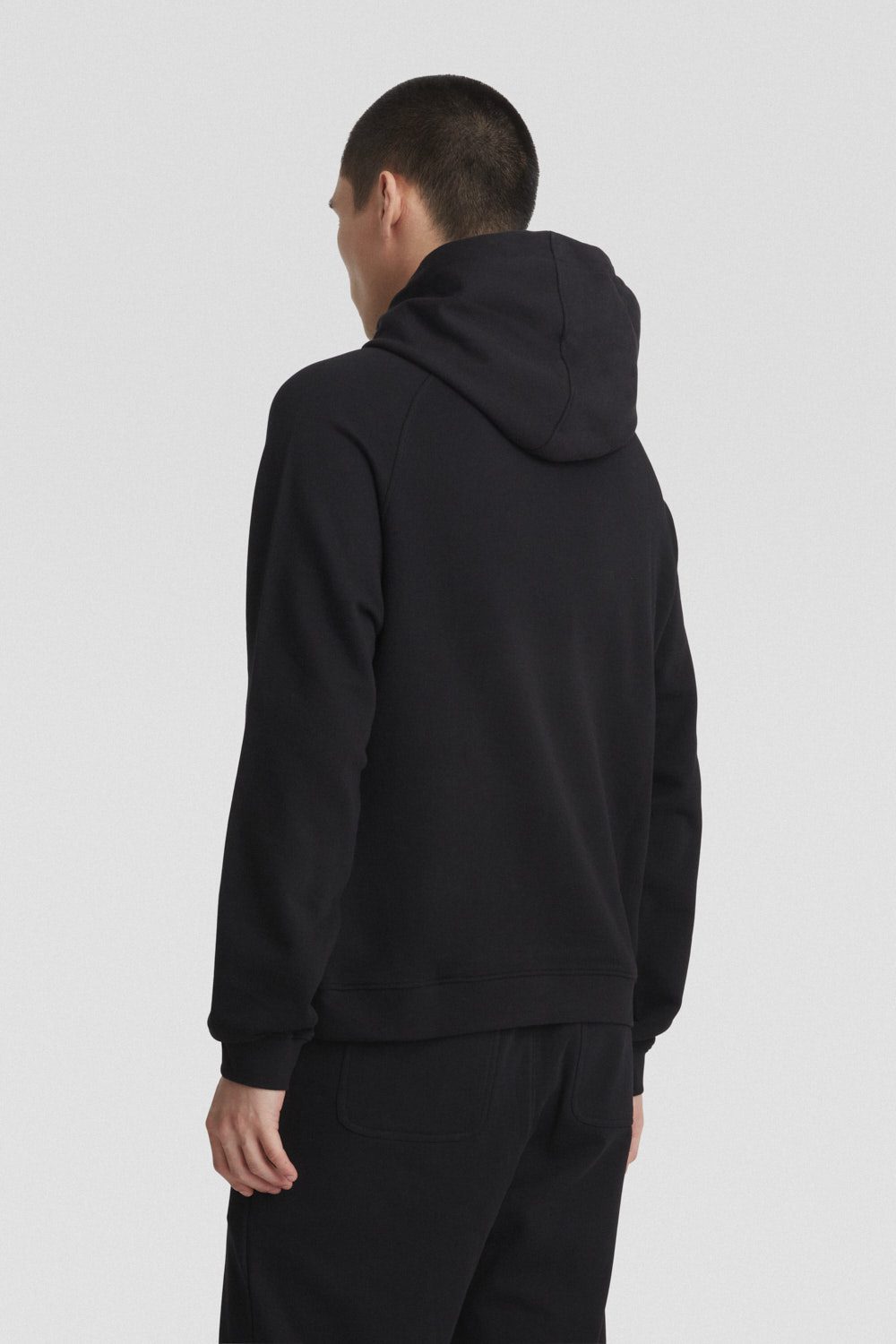 ciesse-outdoor-felpe-hoodie-schwarz-baumwolle-kapuze image 4
