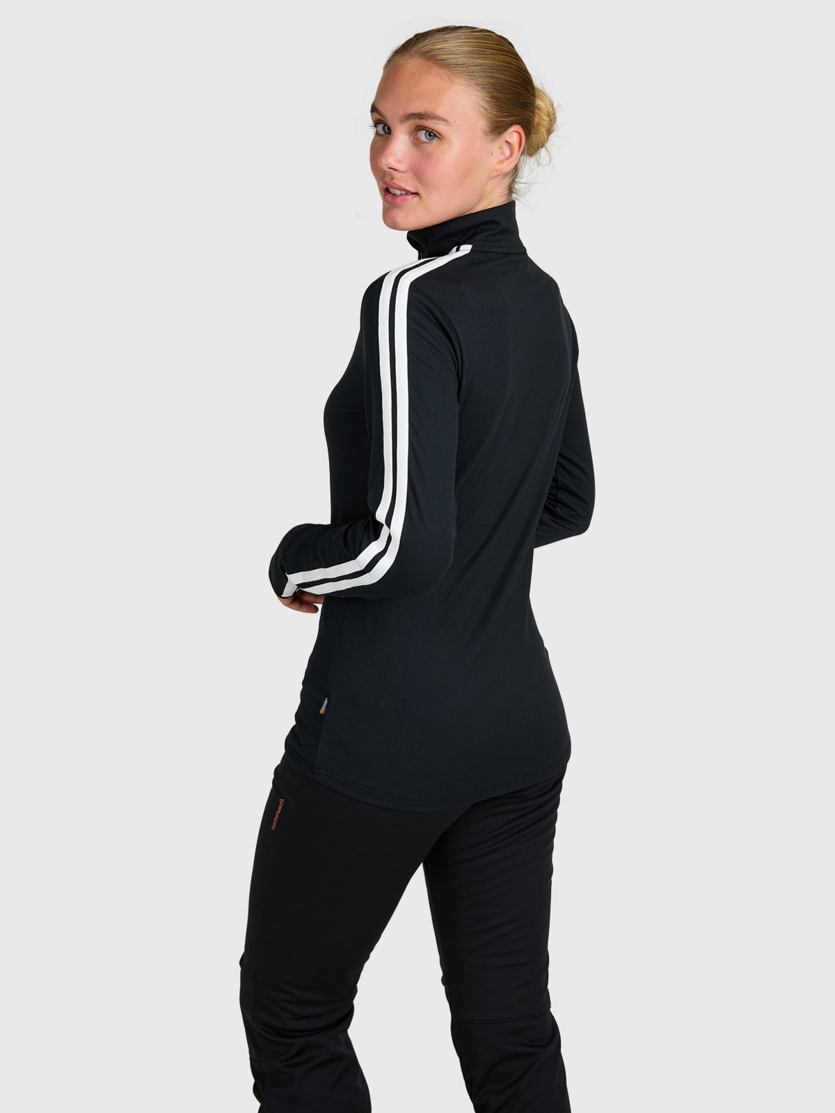 brunotti-rodia-damen-fleece-schwarz-slim-fit-ski image 2