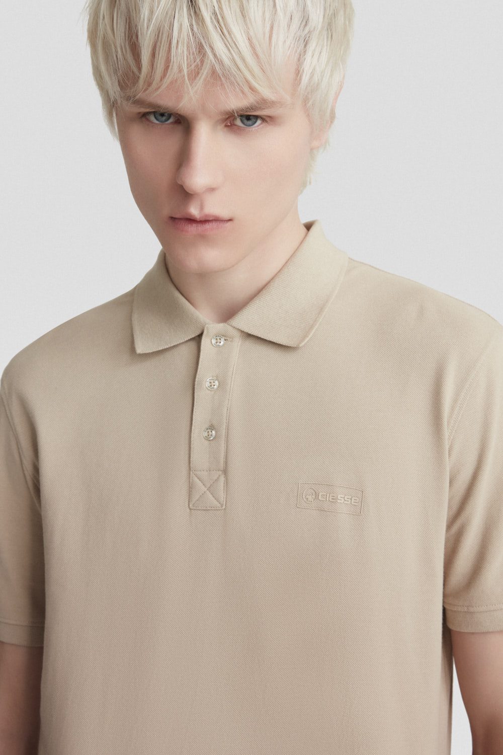 ciesse-outdoor-polo-beige-jersey-baumwolle-herren-regular image 3