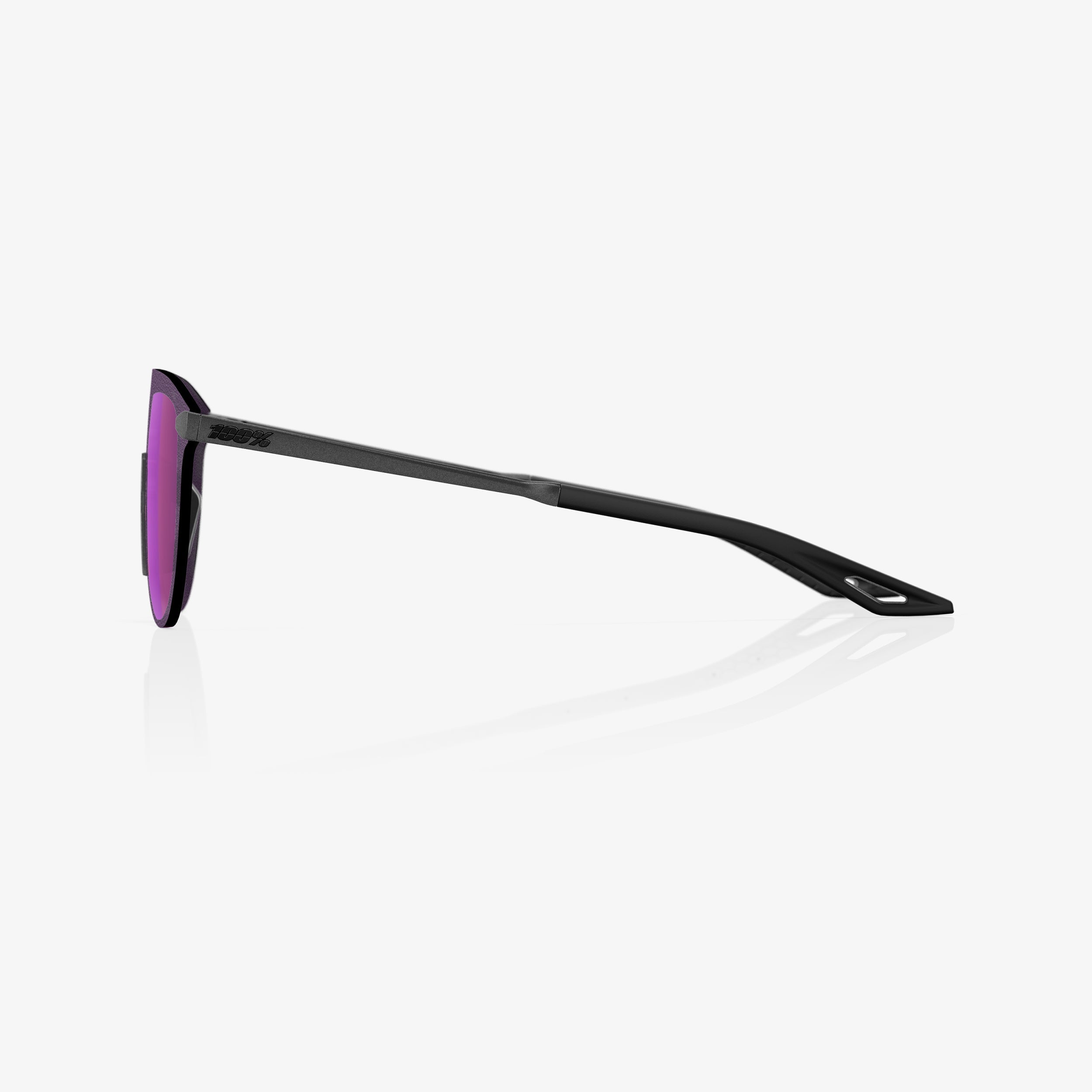 100-legere-coil-matte-gunmetal-purple-mirror-sonnenbrille image 3