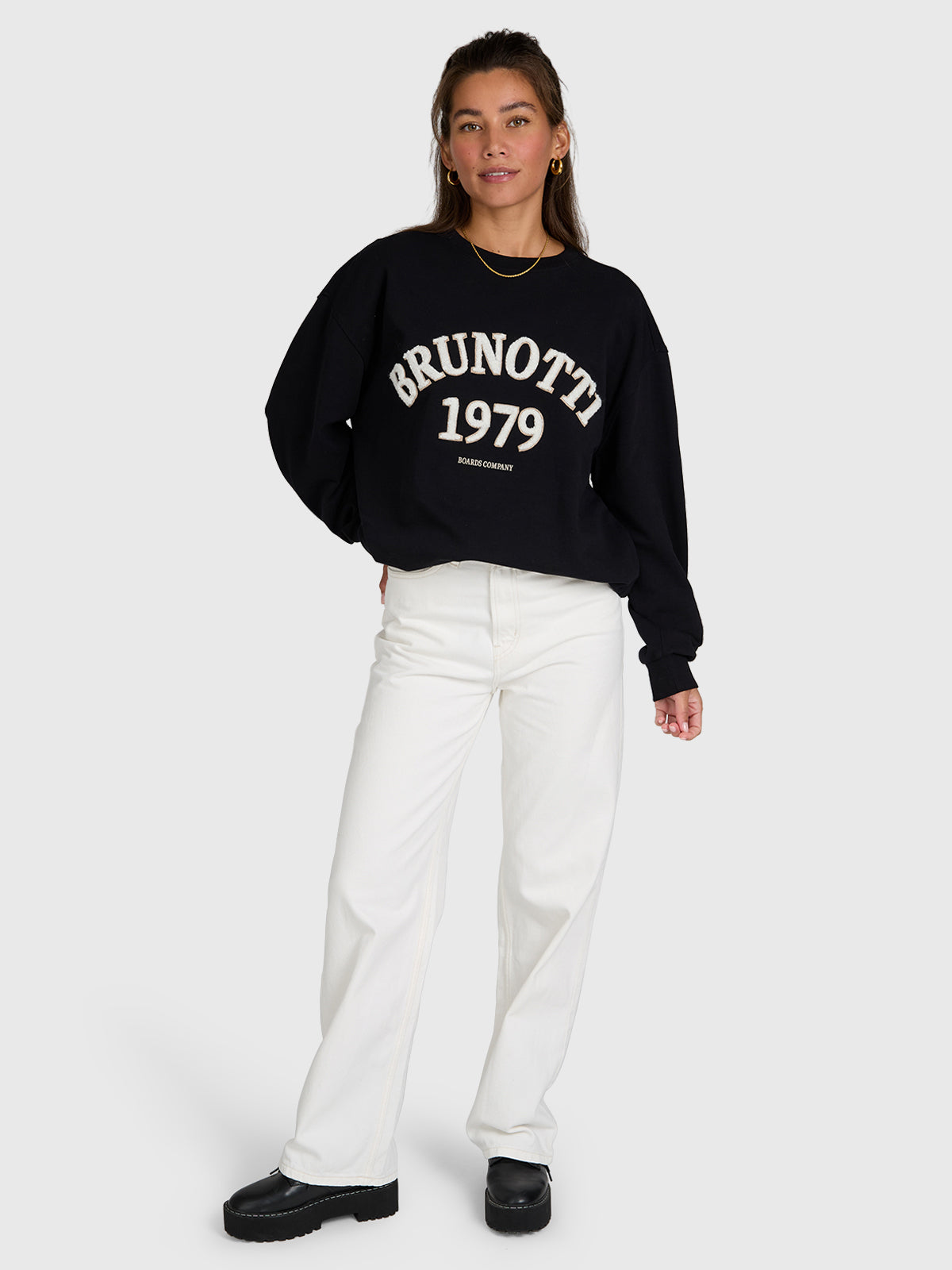 brunotti-tamea-damen-pullover-schwarz-baumwolle-oversize image 5