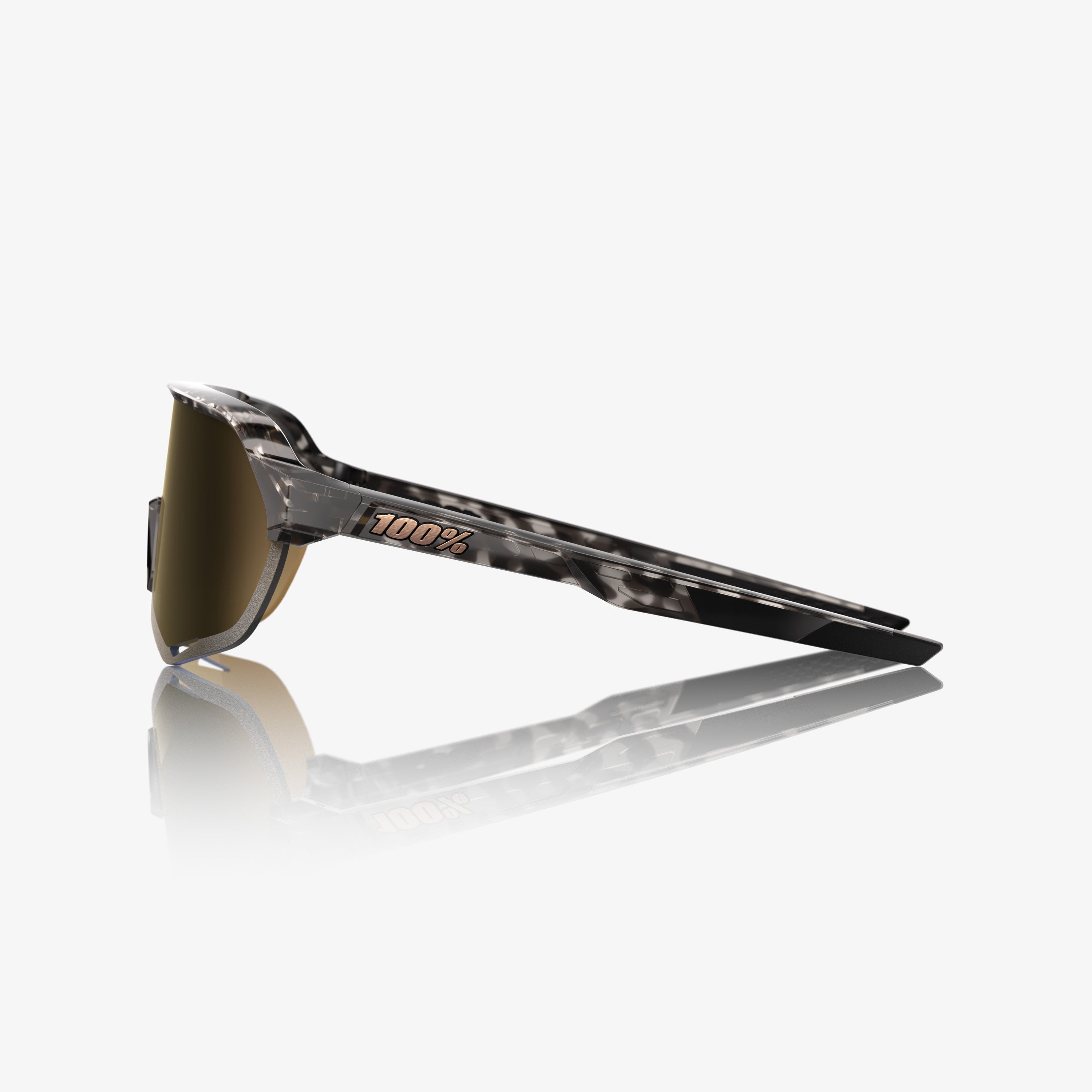 100-s2-gloss-black-havana-sonnenbrille-soft-gold-mirror image 3
