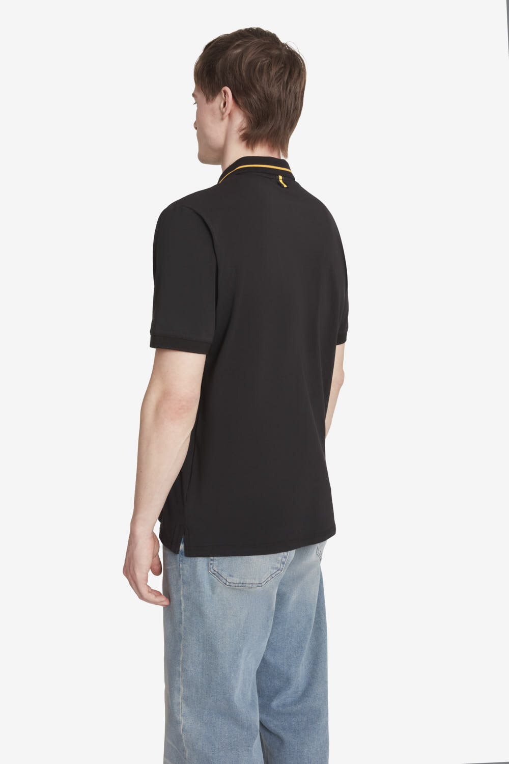 ciesse-outdoor-saxon-4-0-polo-herren-schwarz-baumwolle image 4