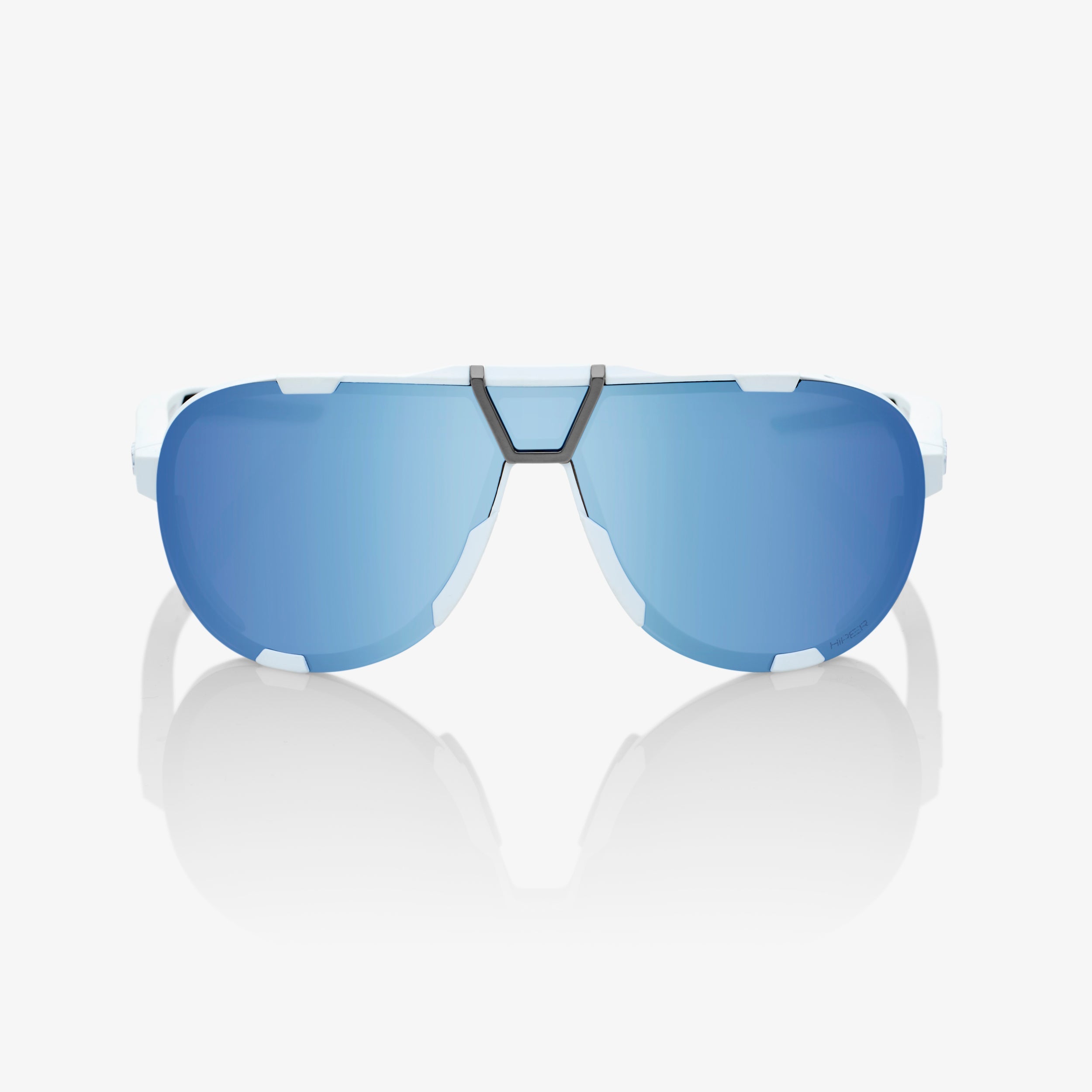 100percent-westcraft-sonnenbrille-soft-white-blue-mirror image 2