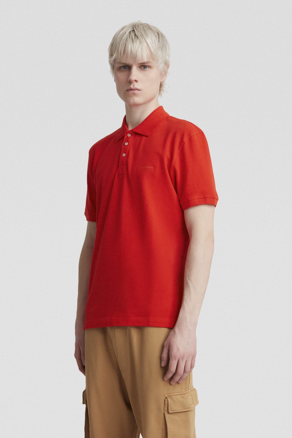 ciesse-outdoor-polo-jersey-polohemd-rot-baumwolle image 2