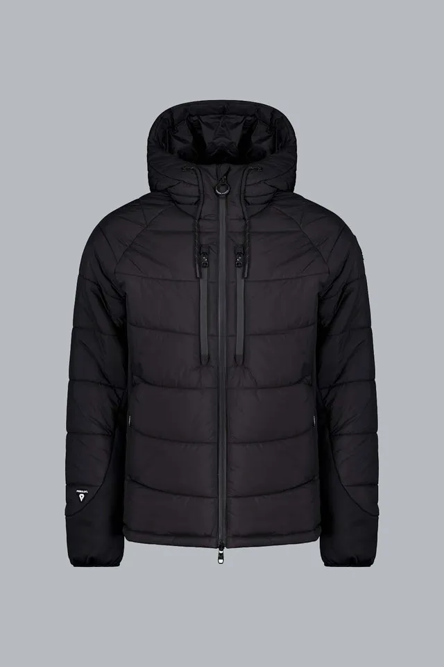 ciesse-piumini-raiser-jacke-schwarz-primaloft-kapuze image 1