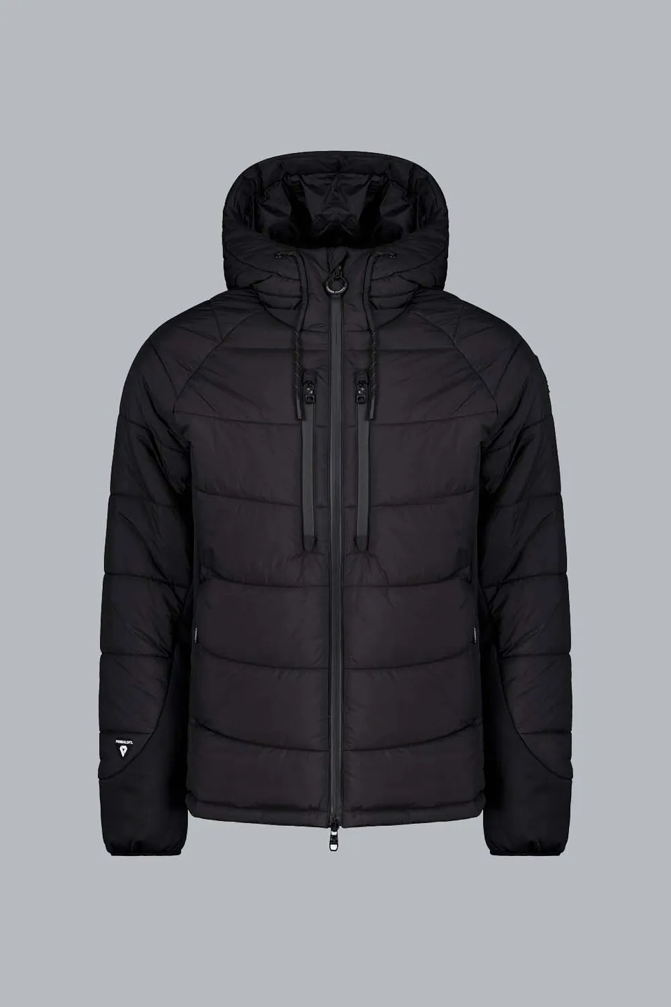 ciesse-piumini-raiser-jacke-schwarz-primaloft-kapuze image 1