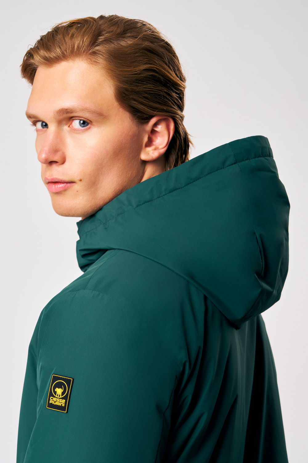 ciesse-outdoor-peter-winterjacke-herren-gr-n-wattiert-kapuze image 4