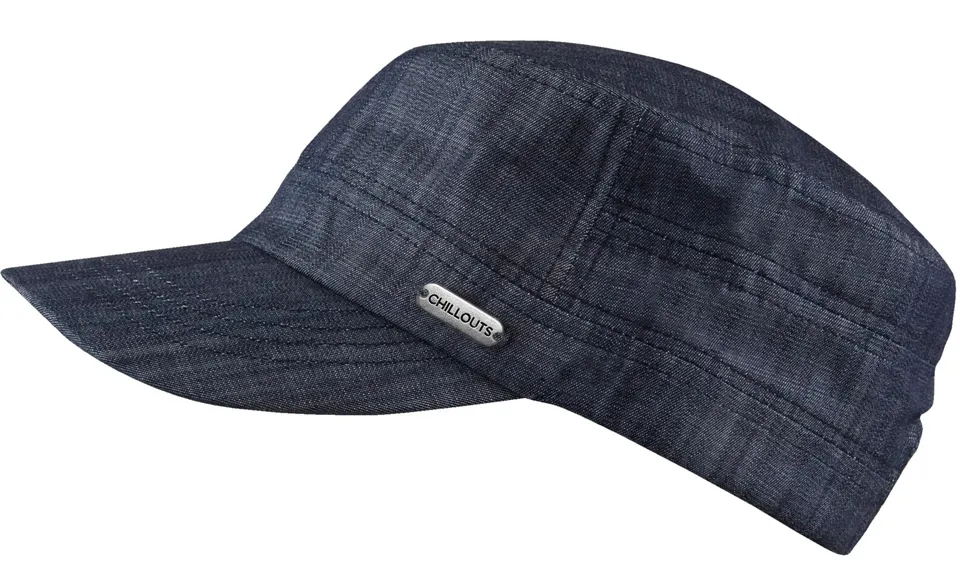 chillouts-armycap-denim-baumwollcap-mit-schirm image 1