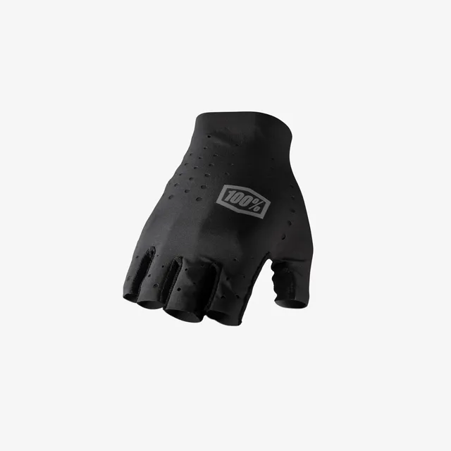 100-sling-kurzfinger-fahrradhandschuhe-schwarz image 1