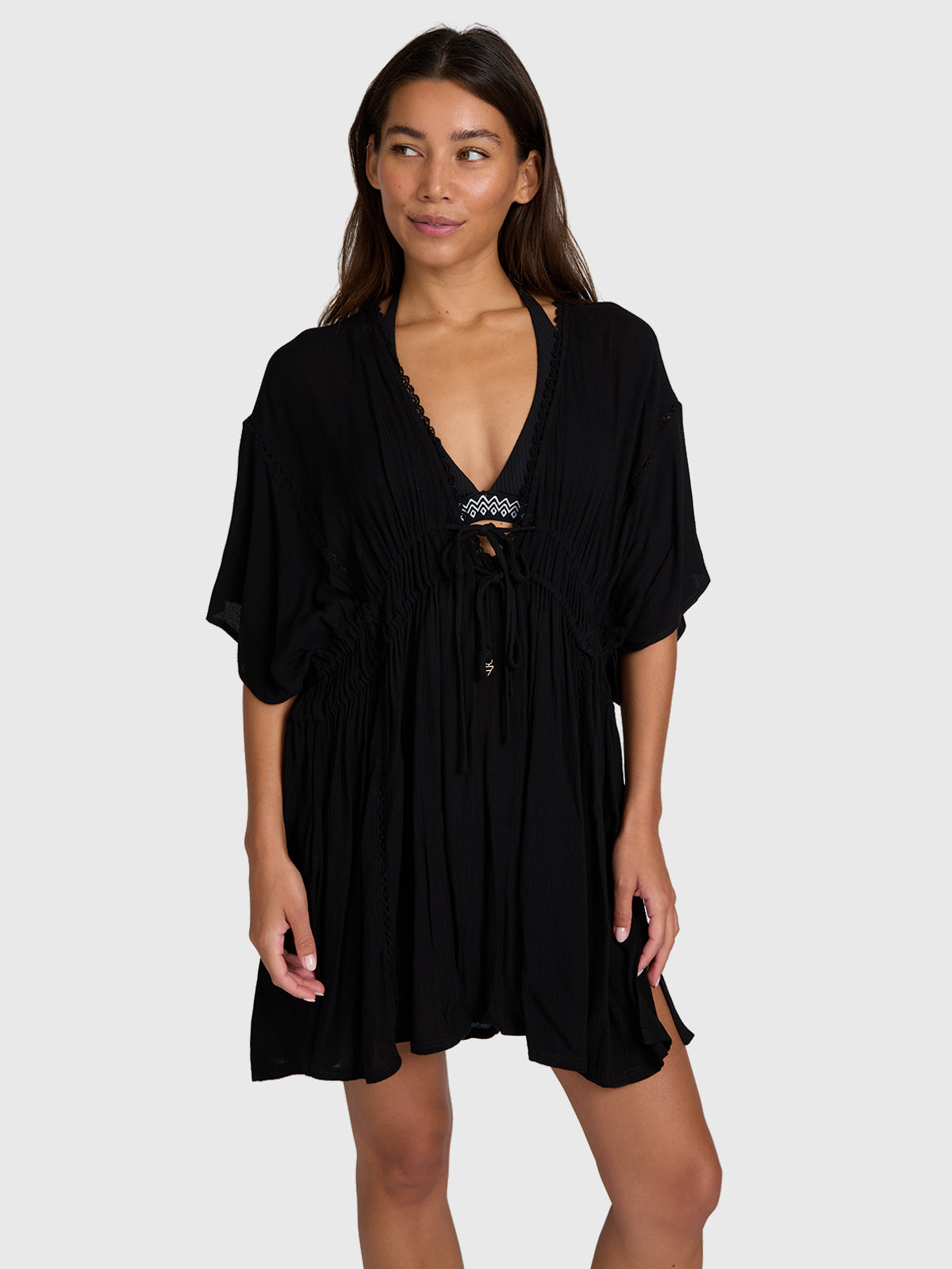 brunotti-tunessa-damen-tunika-schwarz-crinkle-stoff image 1