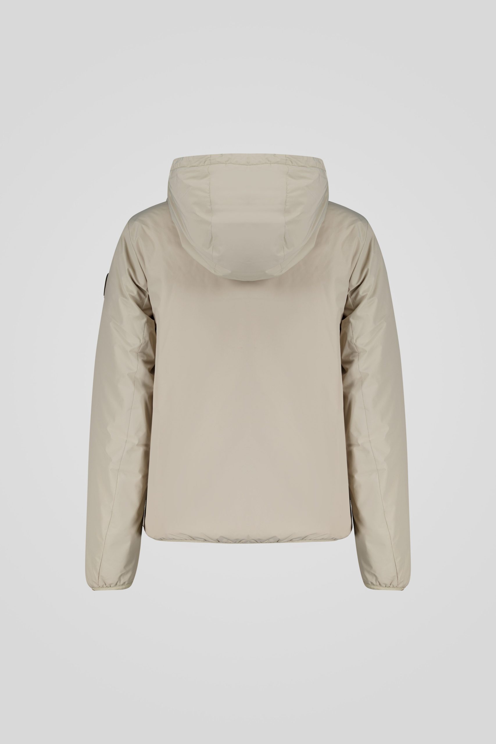 ciesse-outdoor-winterjacke-beige-mit-kapuze-gef-ttert image 6