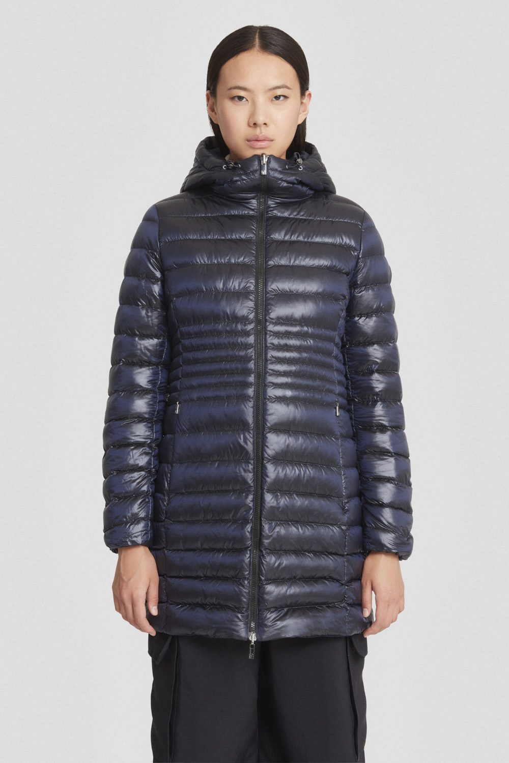 ciesse-outdoor-piumino-daunenjacke-blau-reversibel-mit-kapuze image 2