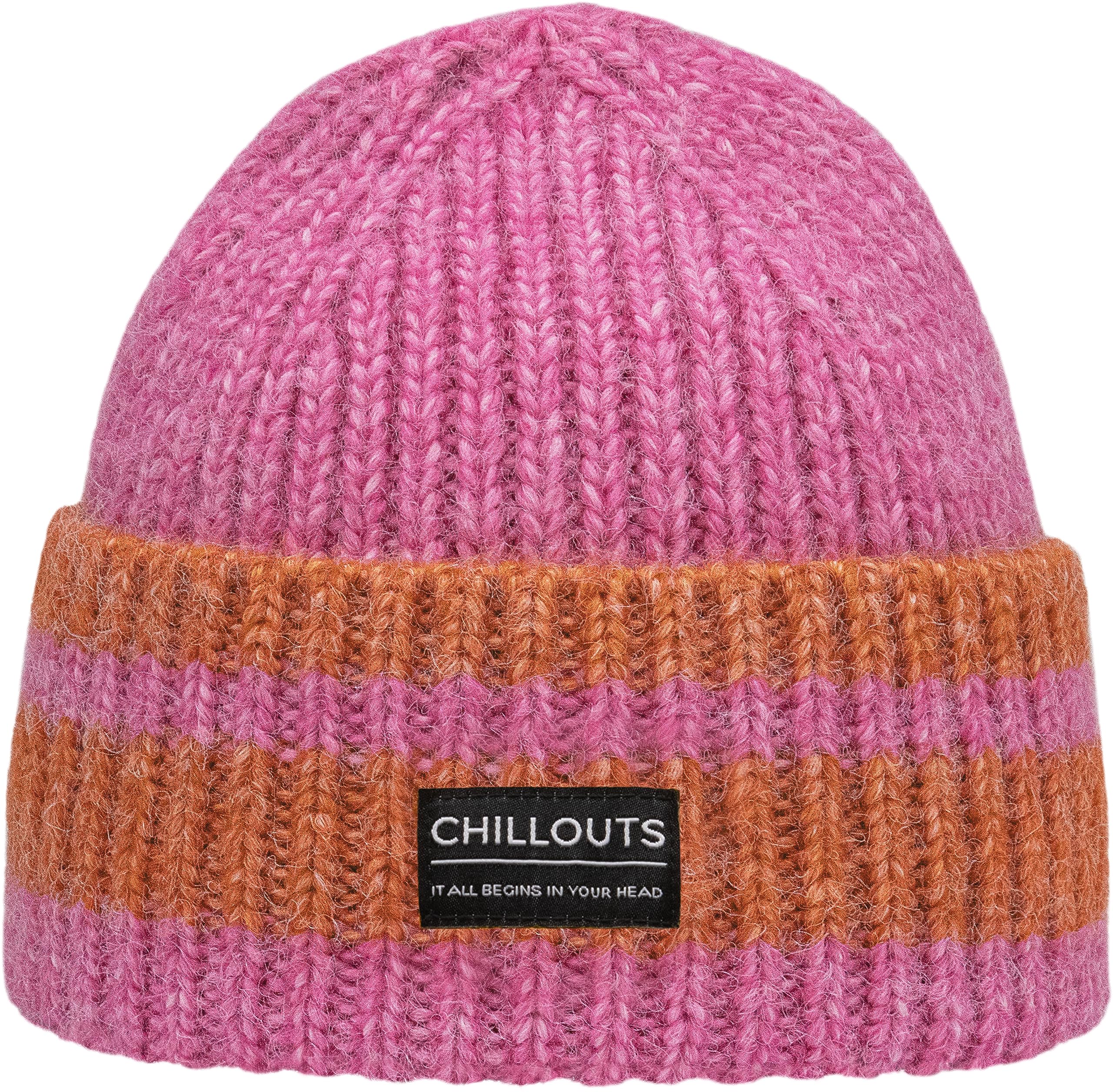 chillouts-cooper-beanie-umschlagm-tze-pink-orange image 1