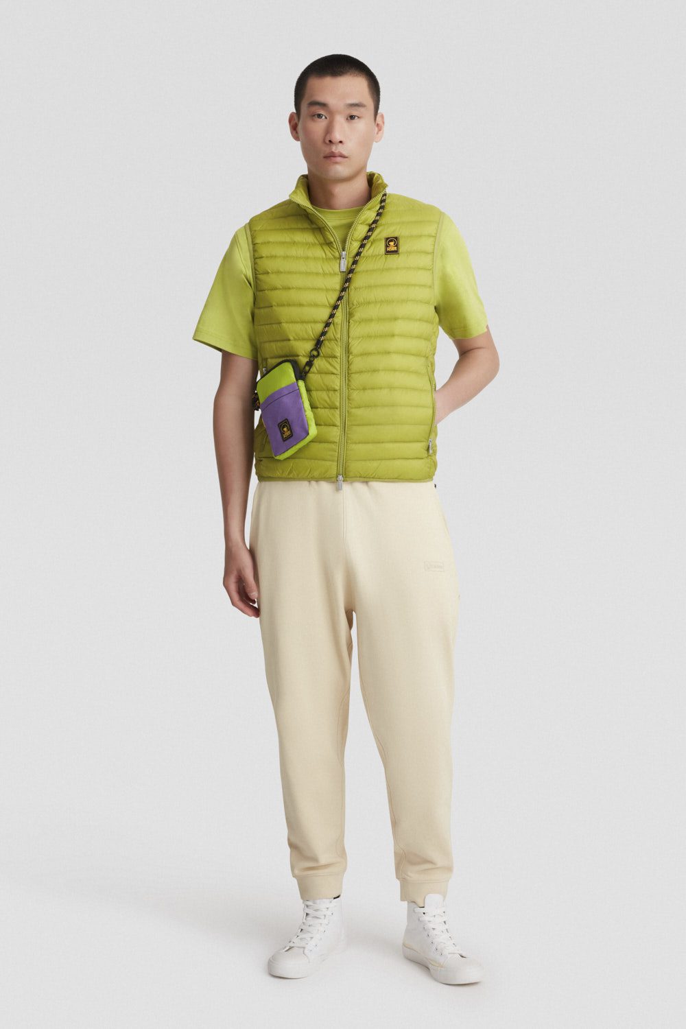 ciesse-outdoor-daunenweste-gr-n-steppweste-daune-dwr image 1