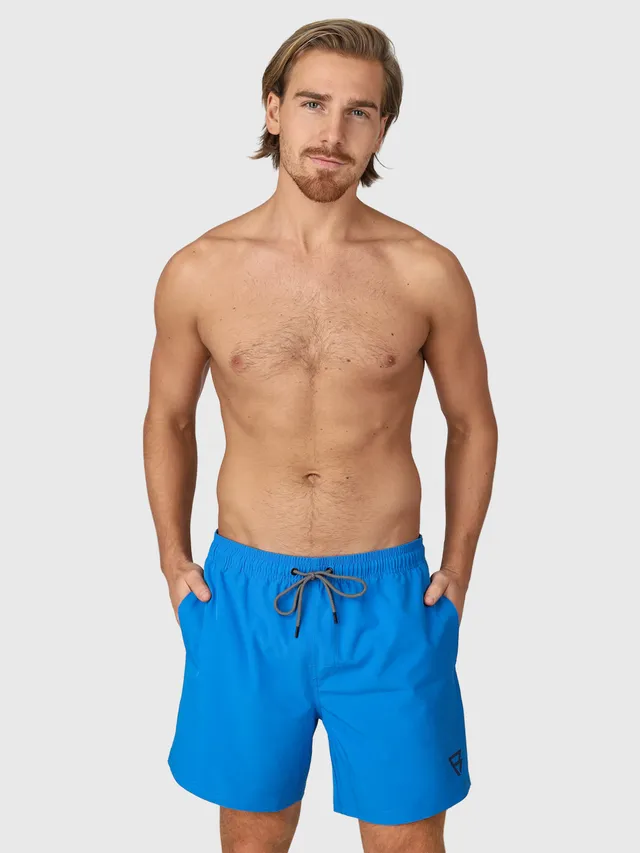 brunotti-calaro-r-herren-badehose-neon-blue-schnelltrocknend image 1