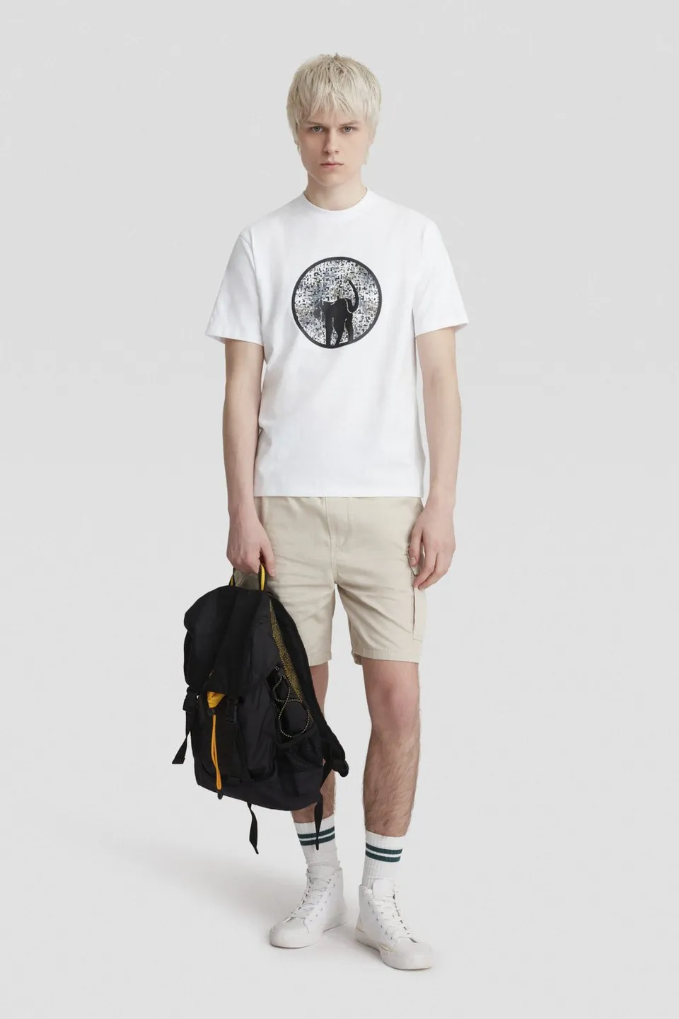 ciesse-outdoor-t-shirt-wei-rundhals-baumwolle-print image 1