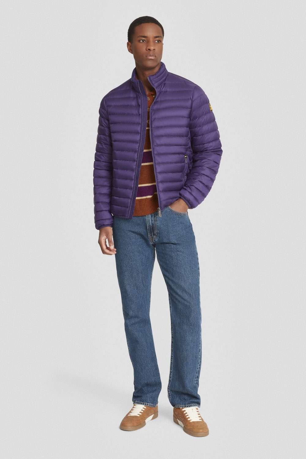 ciesse-piumini-daunenjacke-violett-ohne-kapuze-800fp image 1