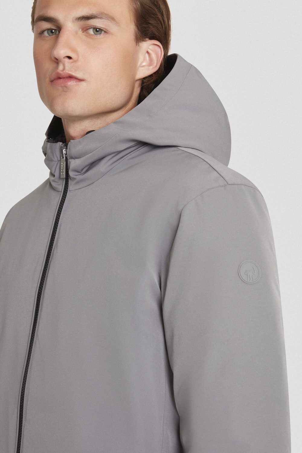 ciesse-outdoor-piumini-daunenjacke-lang-grau-reversibel image 3