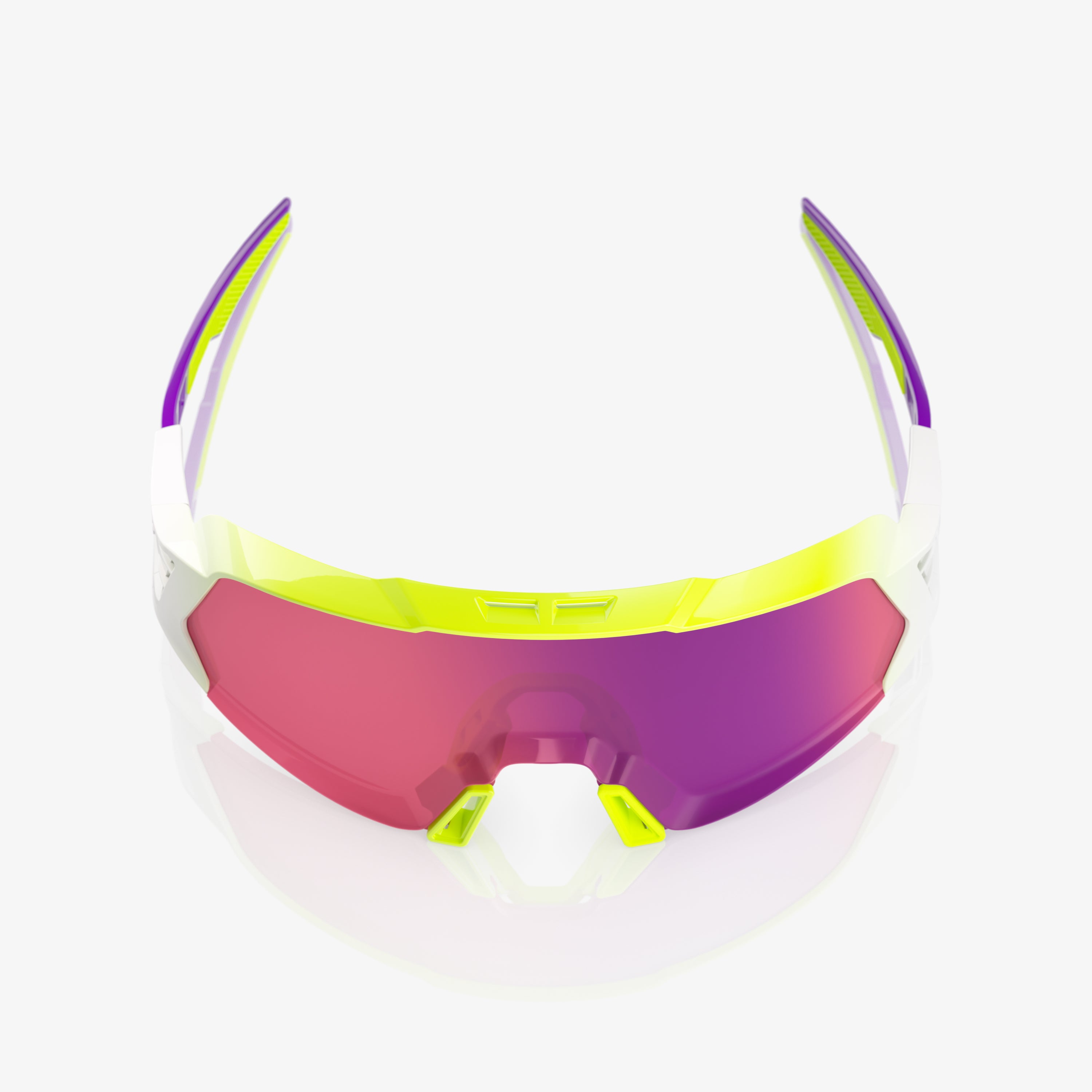 100-korbin-x-sonnenbrille-flo-yellow-fade-purple-mirror image 4