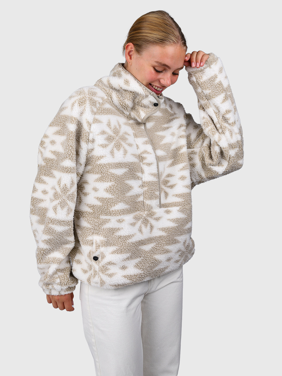 brunotti-powchou-print-fleecejacke-damen-polar-fungi-alloverprint image 5