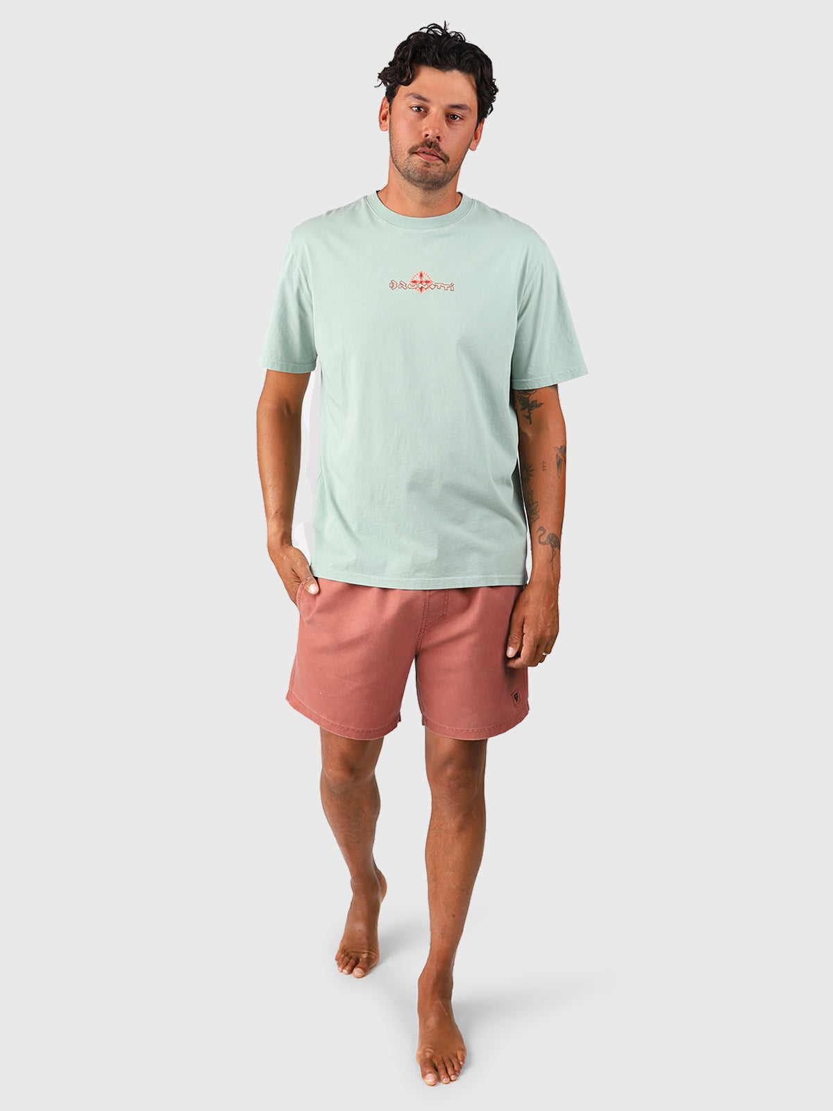 brunotti-rewind-herren-t-shirt-flaschengr-n image 2
