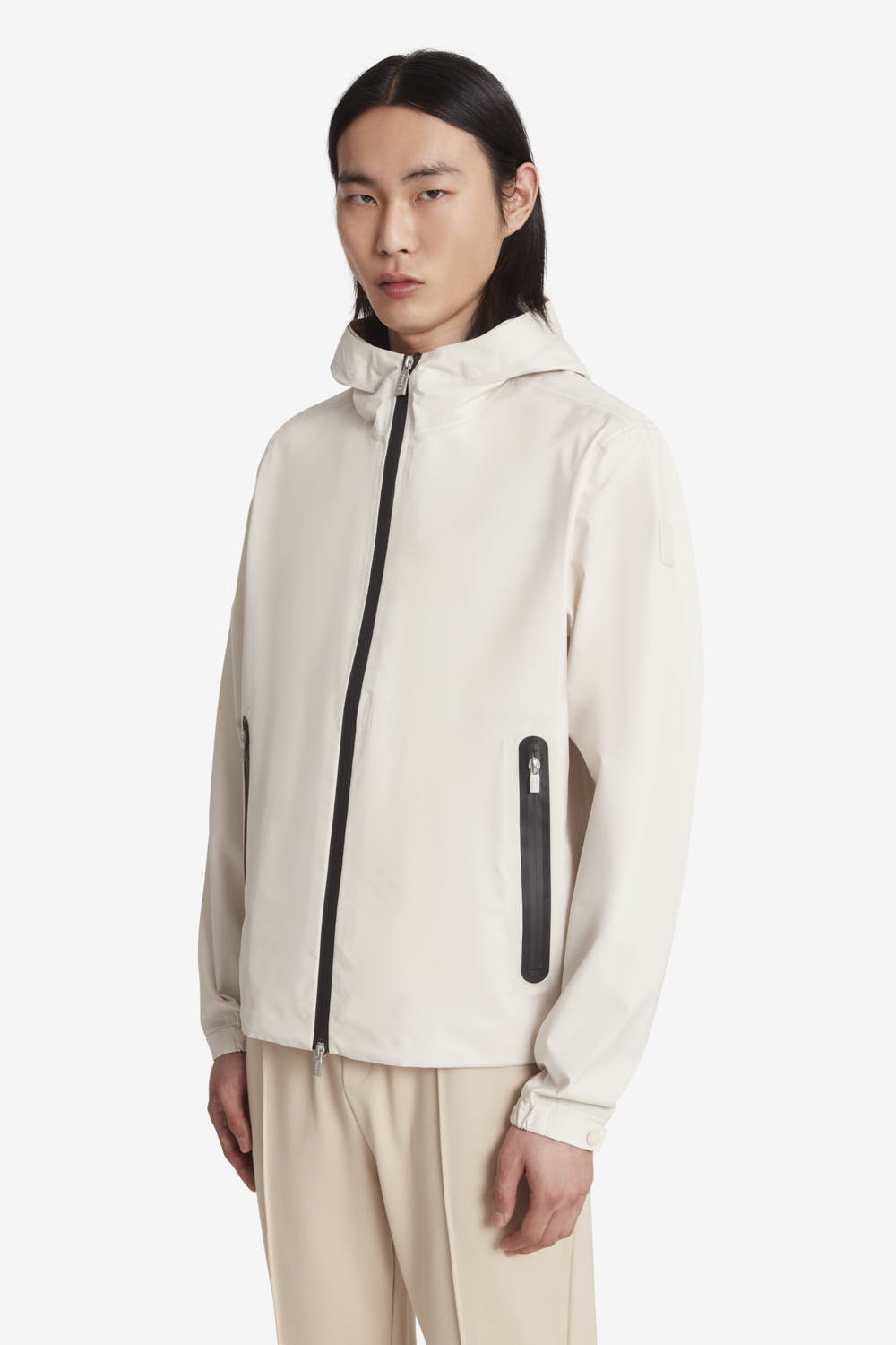 ciesse-outdoor-trivor-softshelljacke-herren-beige-kapuze image 2