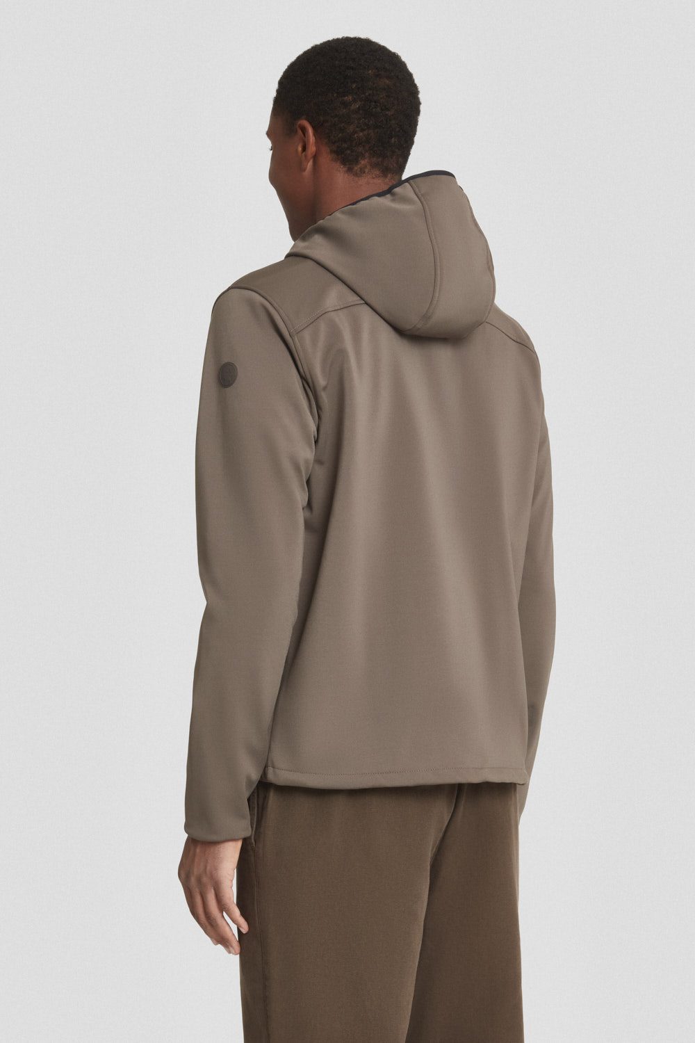 ciesse-outdoor-felpa-kapuzenjacke-braun-regular-fit-reissverschluss image 4