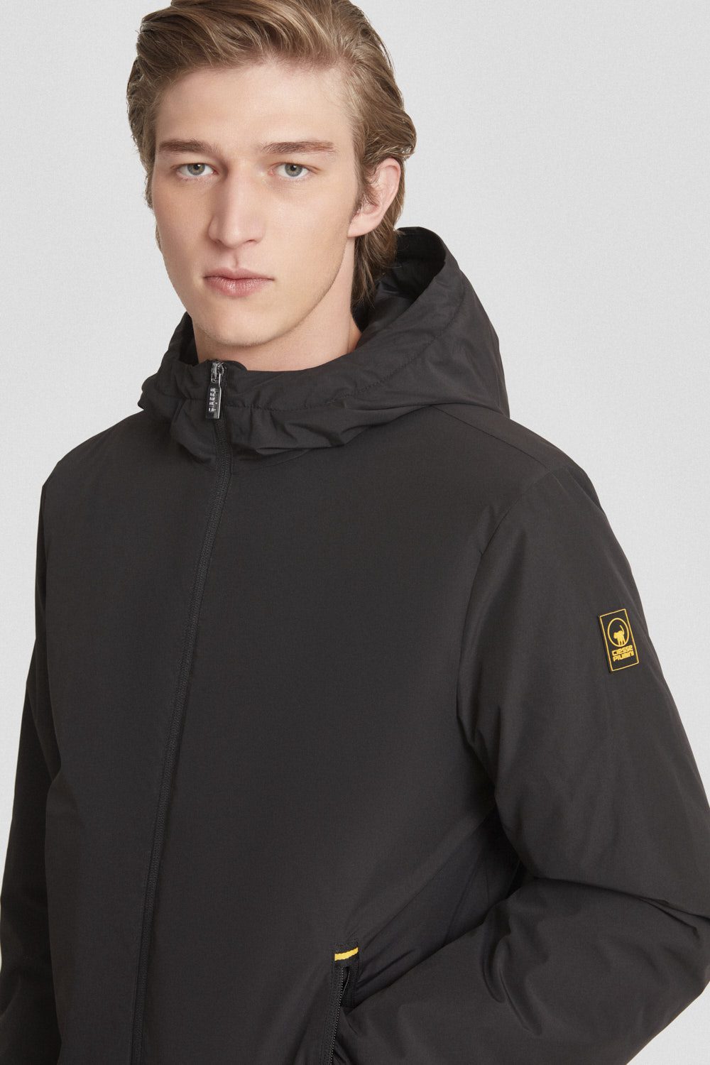 ciesse-outdoor-giacche-invernali-steppjacke-schwarz-kapuze image 3