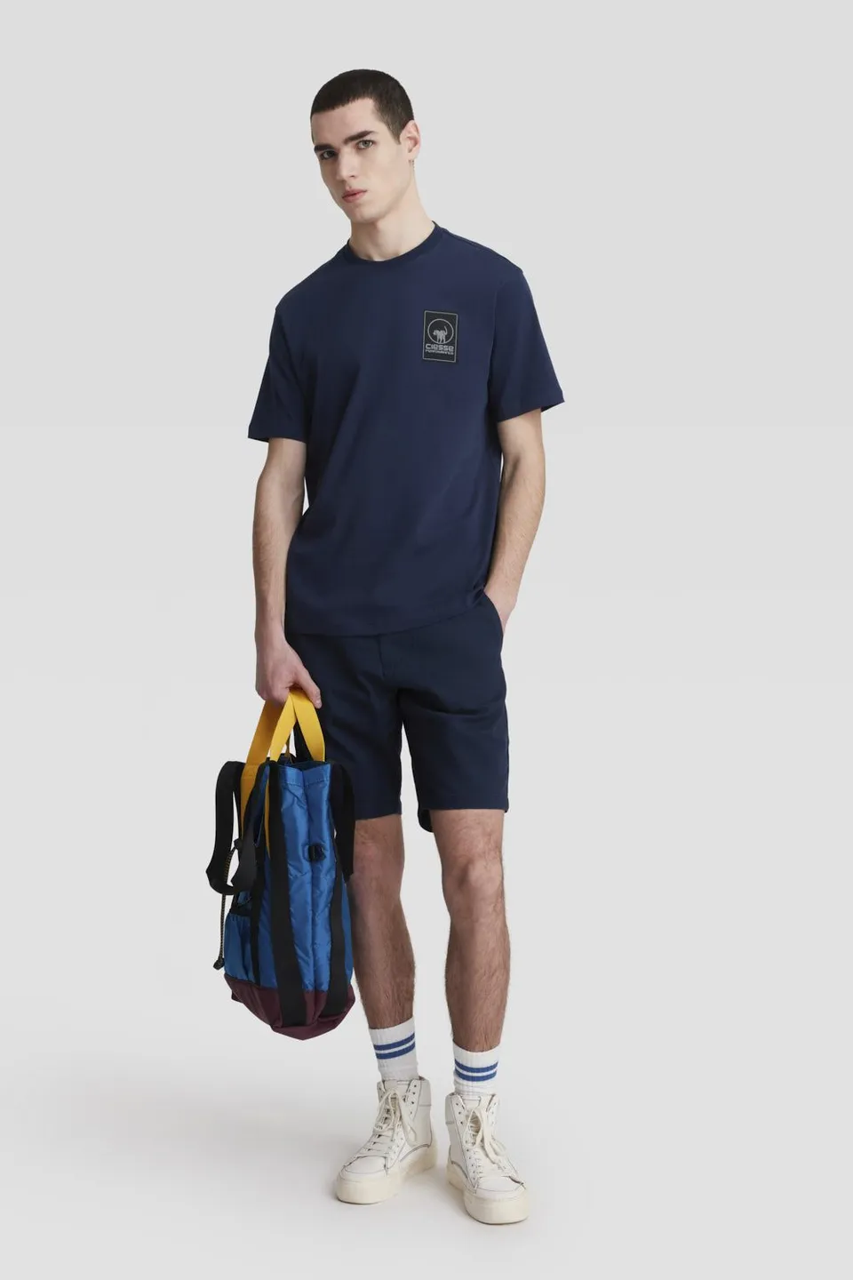 ciesse-outdoor-t-shirt-e-polo-t-shirt-baumwolle-blau image 1